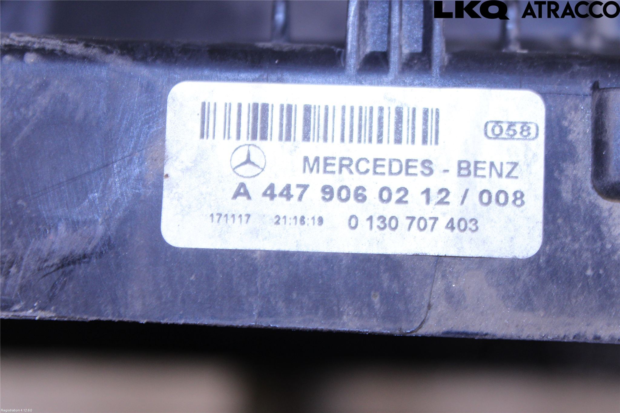 Mercedes-Benz MB VITO/V-KLASS (W640,W447,W448) 14- Kjølevifte Elektrisk