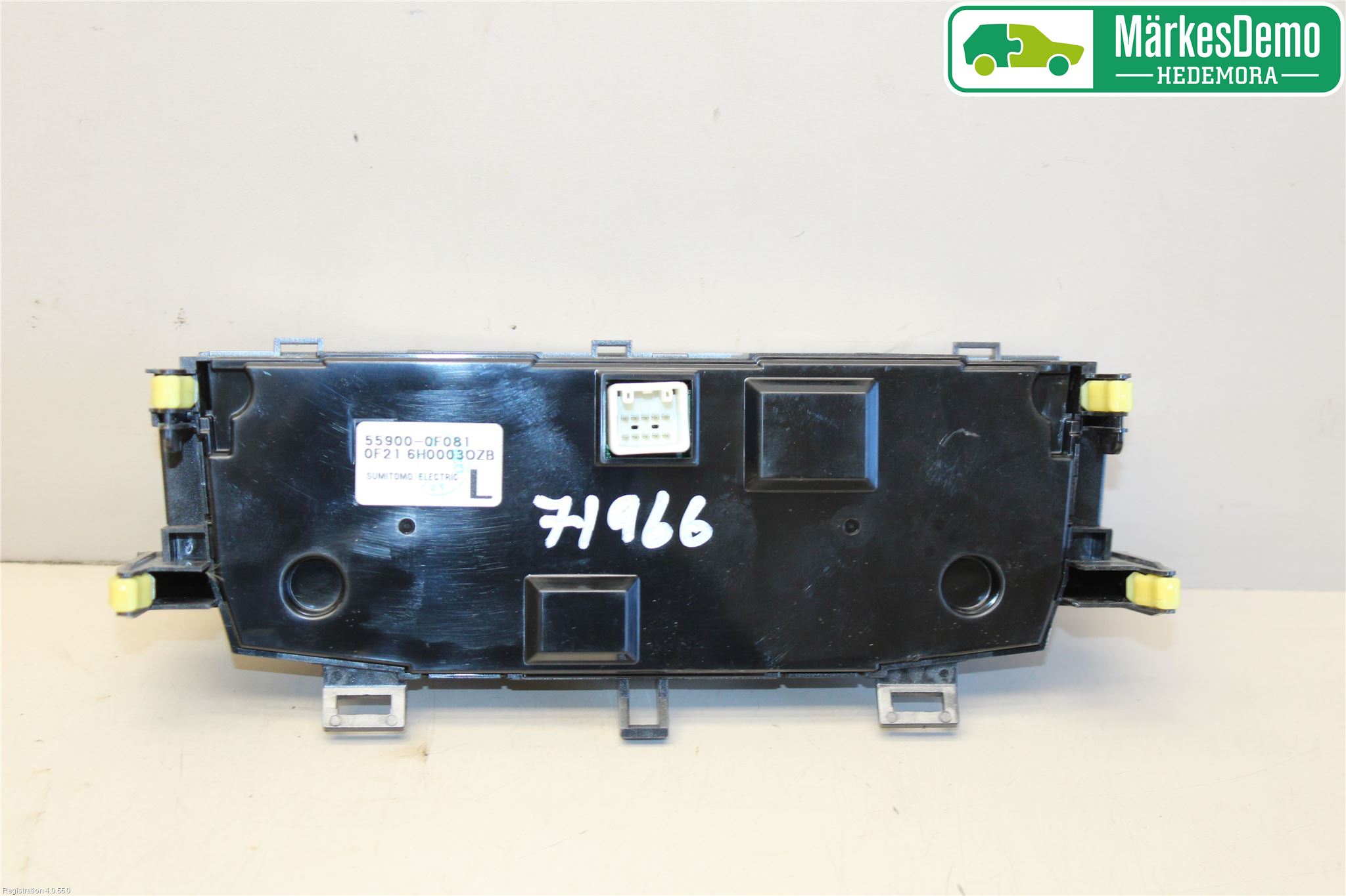 Toyota VERSO 09-18 Varme Ac Betjening-Display