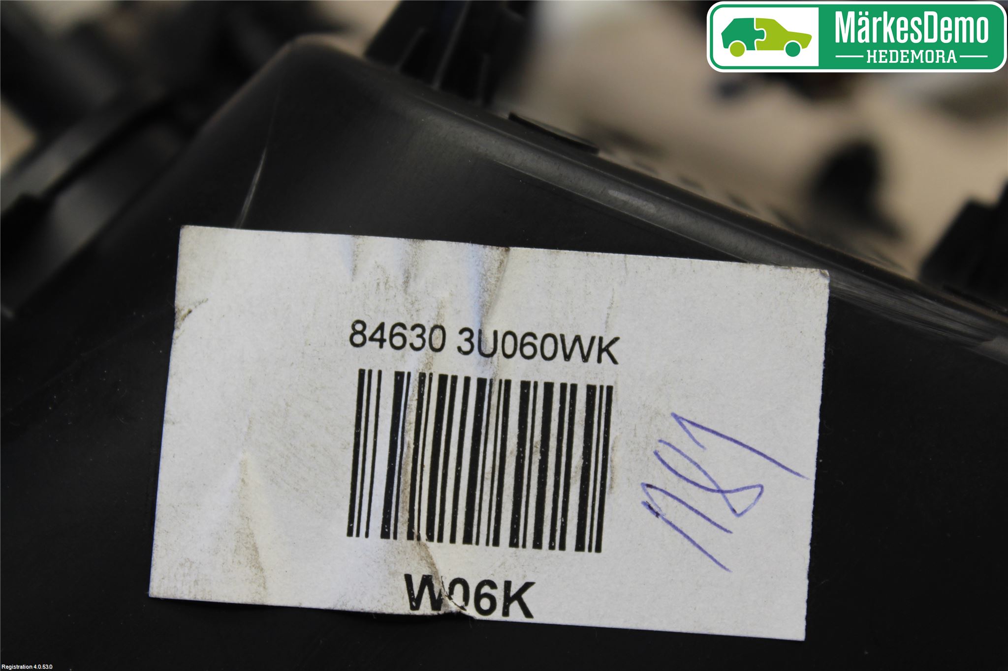 Kia SPORTAGE (SL) 11-15 Innr Oppbevaringsrom