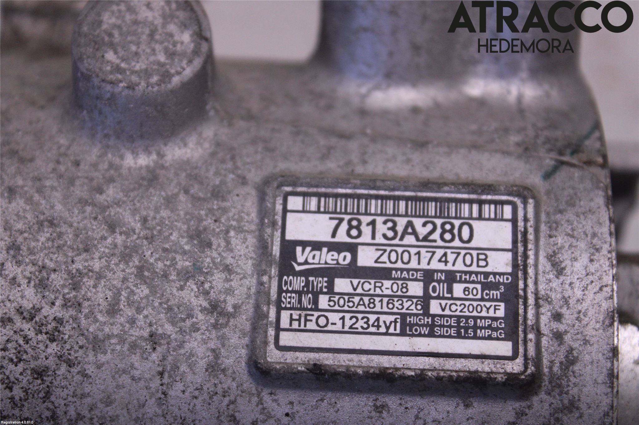Mitsubishi SPACE STAR 13- Varme Ac Kompressor