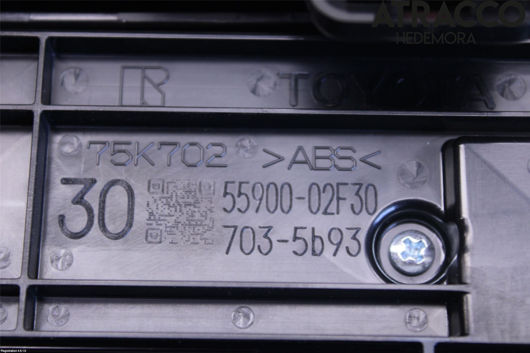 Toyota COROLLA 19- Varme Ac Betjening-Display