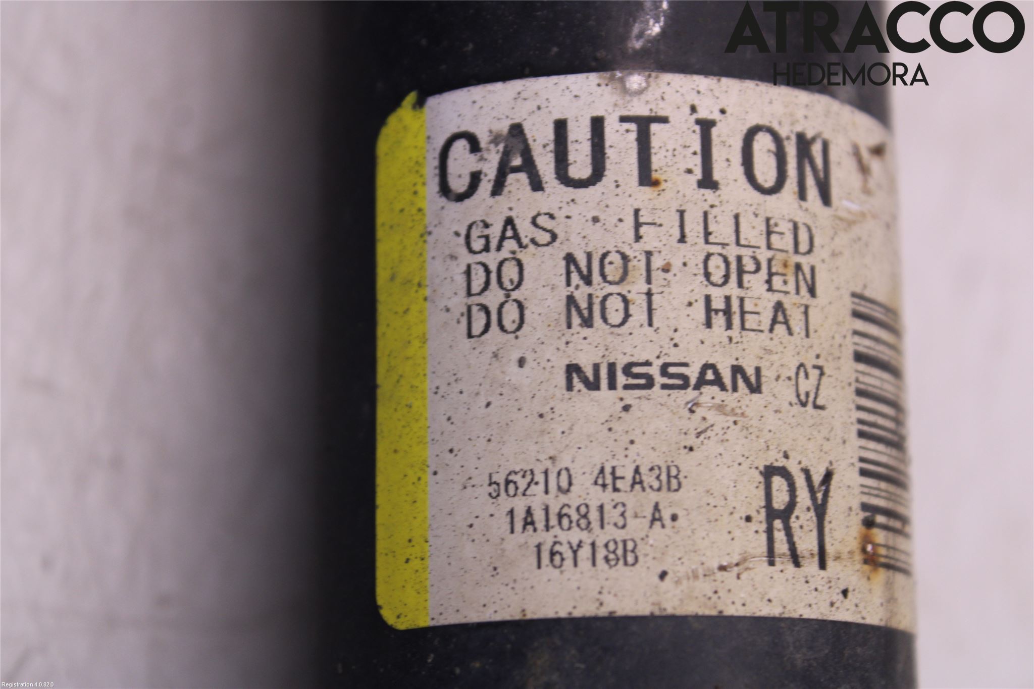 Nissan QASHQAI 14-17 Støtdemper Bak