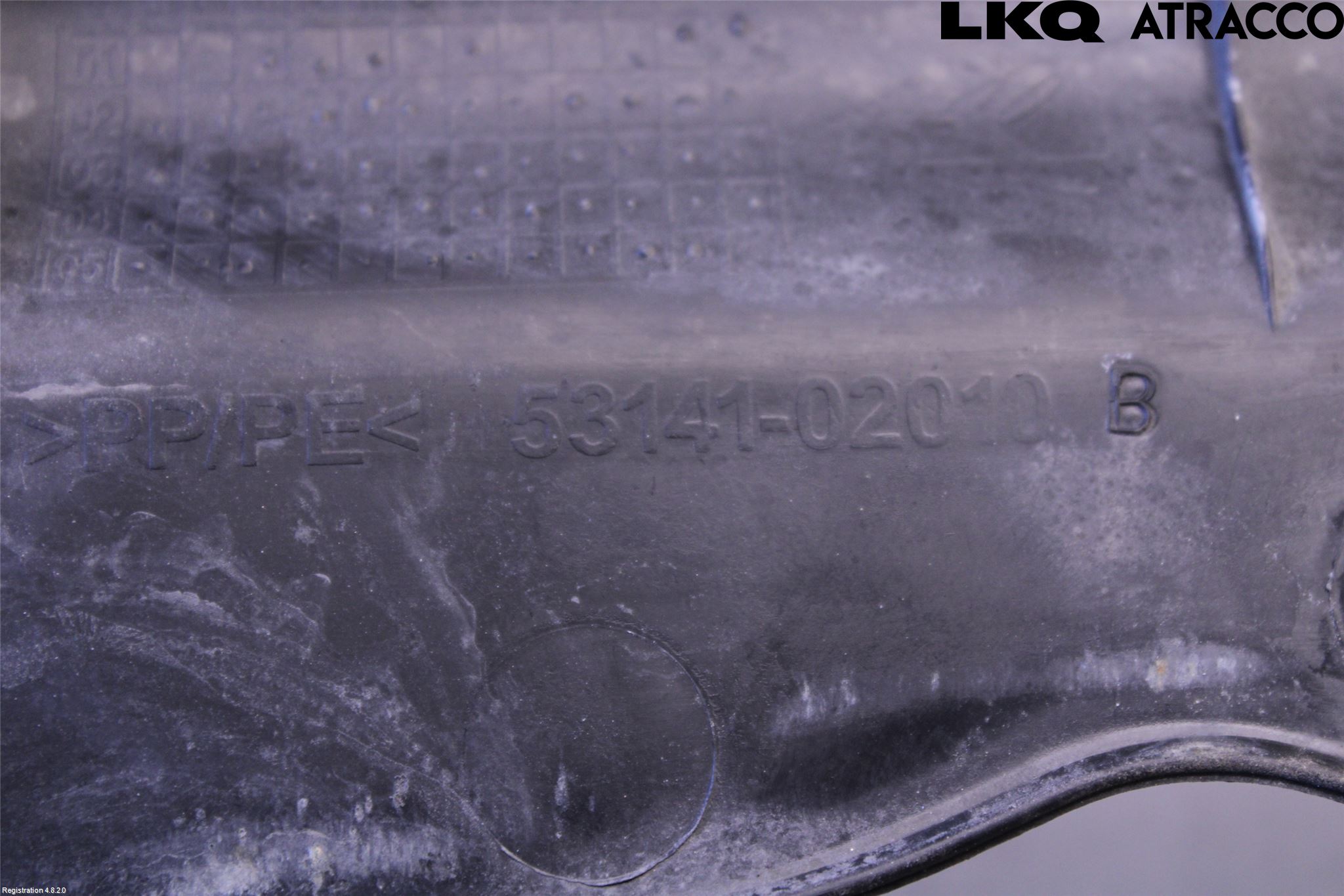 Toyota COROLLA 02-07 Visker Deksel-Grill-Under Frr