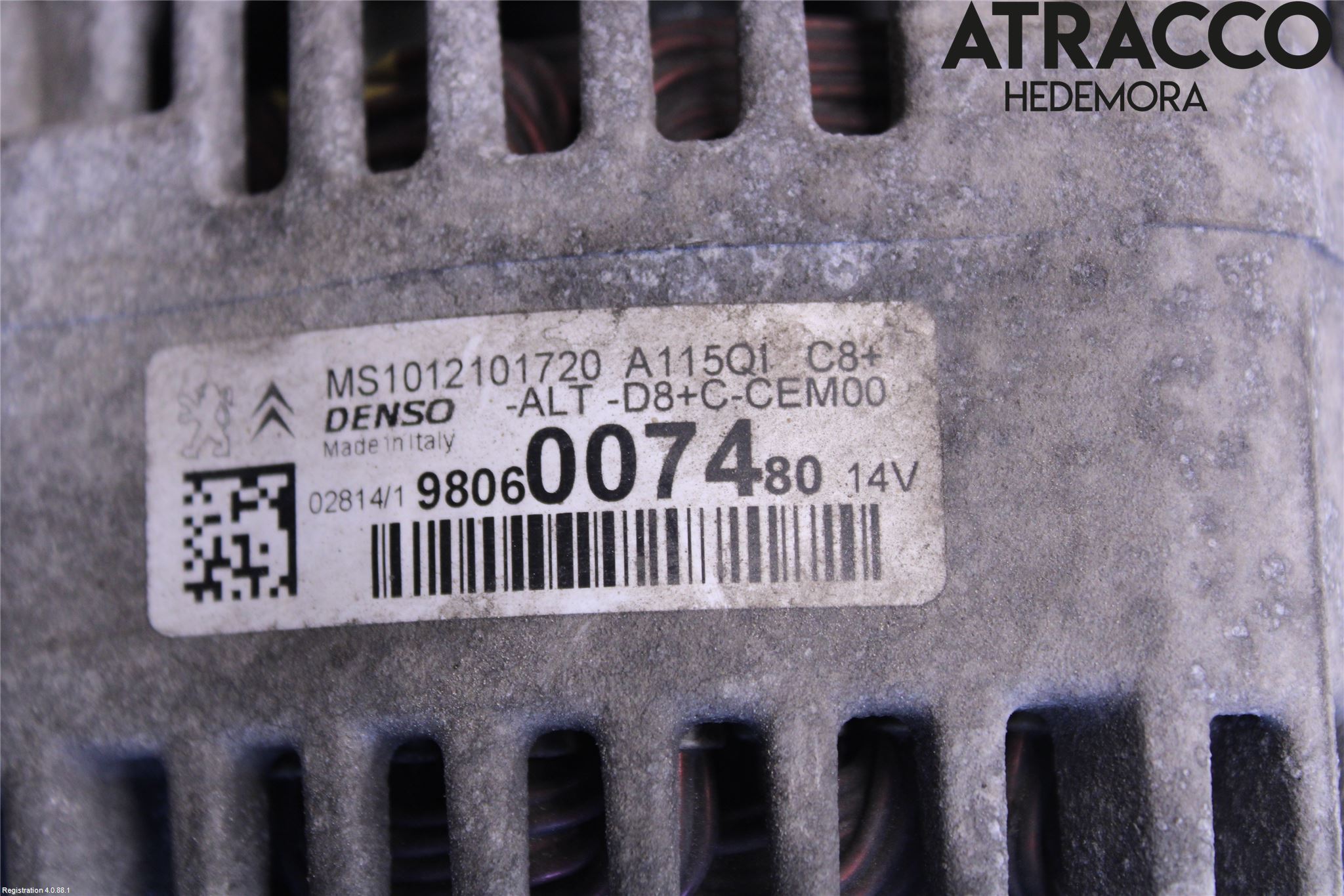 Peugeot 208 12-15 Dynamo