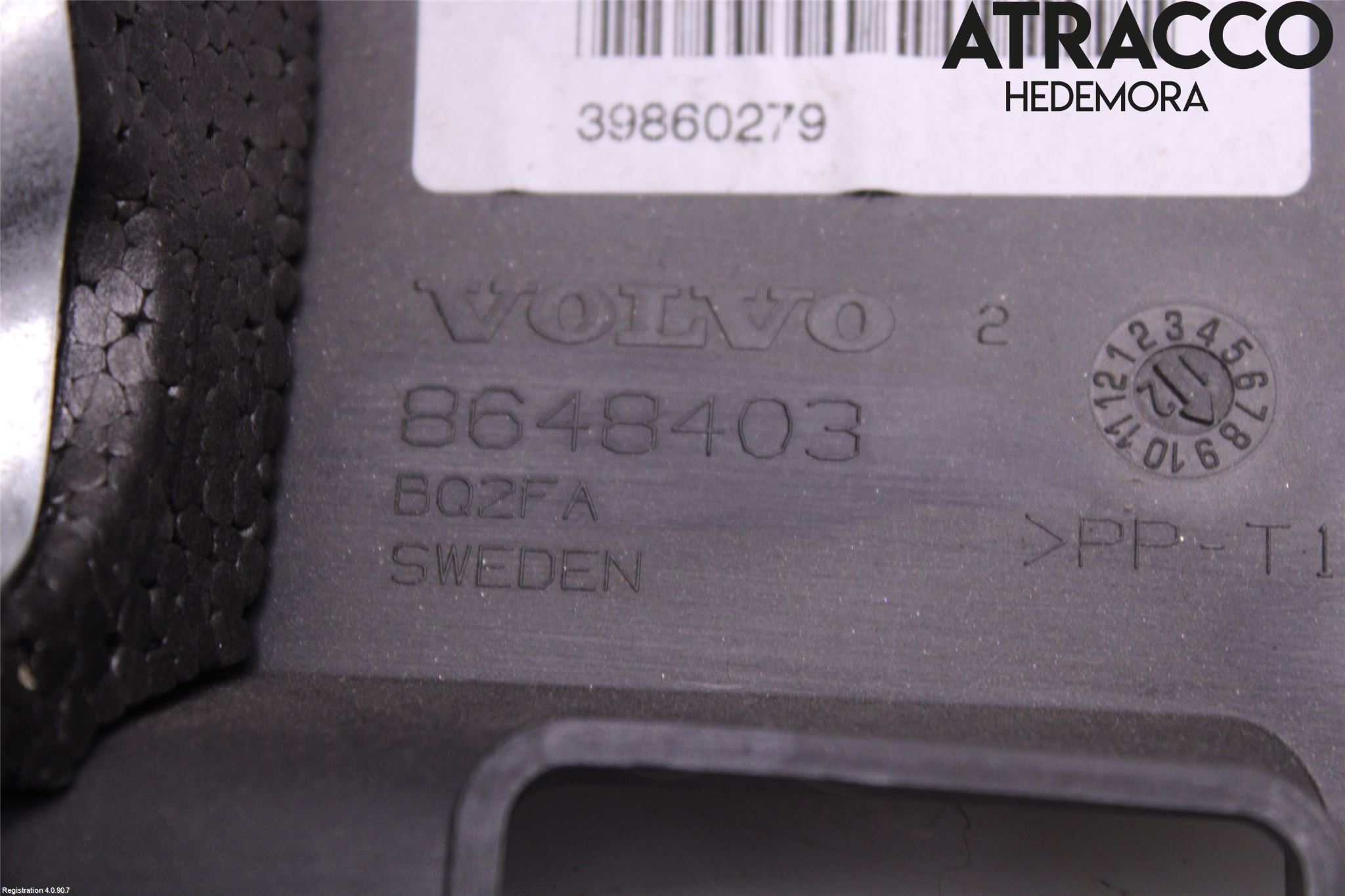 Volvo V60 11-13 Rattdeksel - Deksler