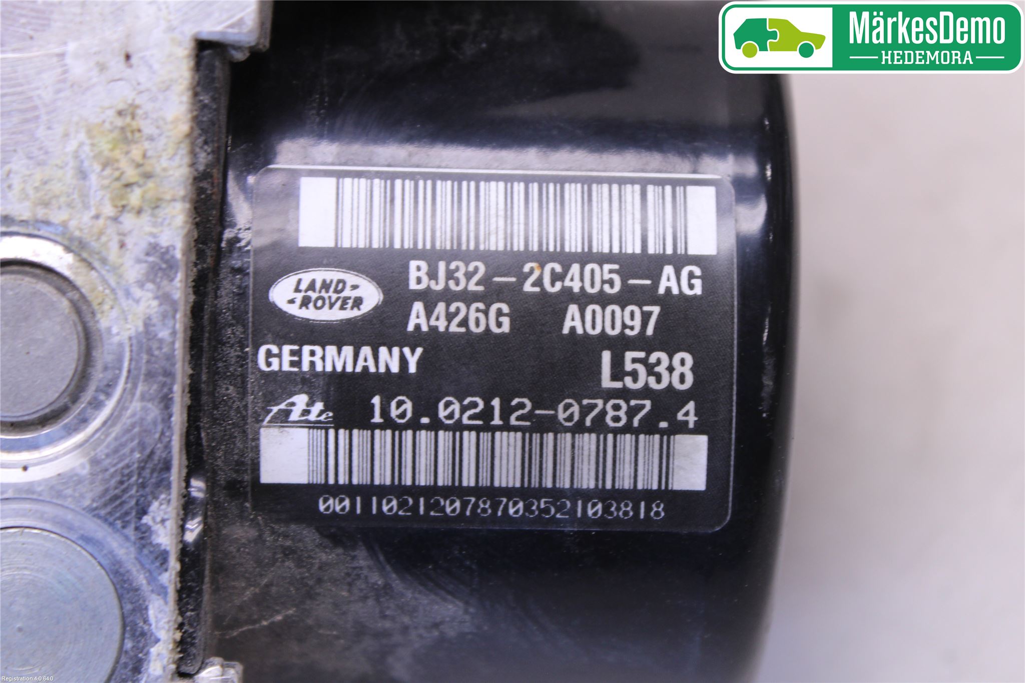 Landrover LAND ROVER RANGE ROVER EVOQUE (L538) 11-18 Abs Hydraulikkaggregat