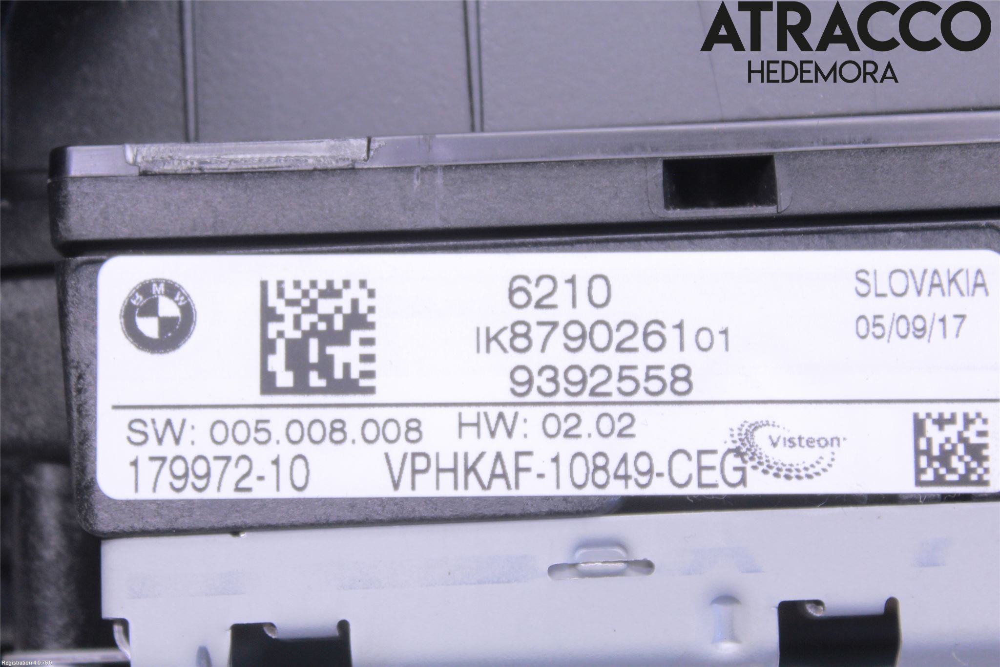 BMW 5 G30/G31/F90 17-23 Instr Kombinert