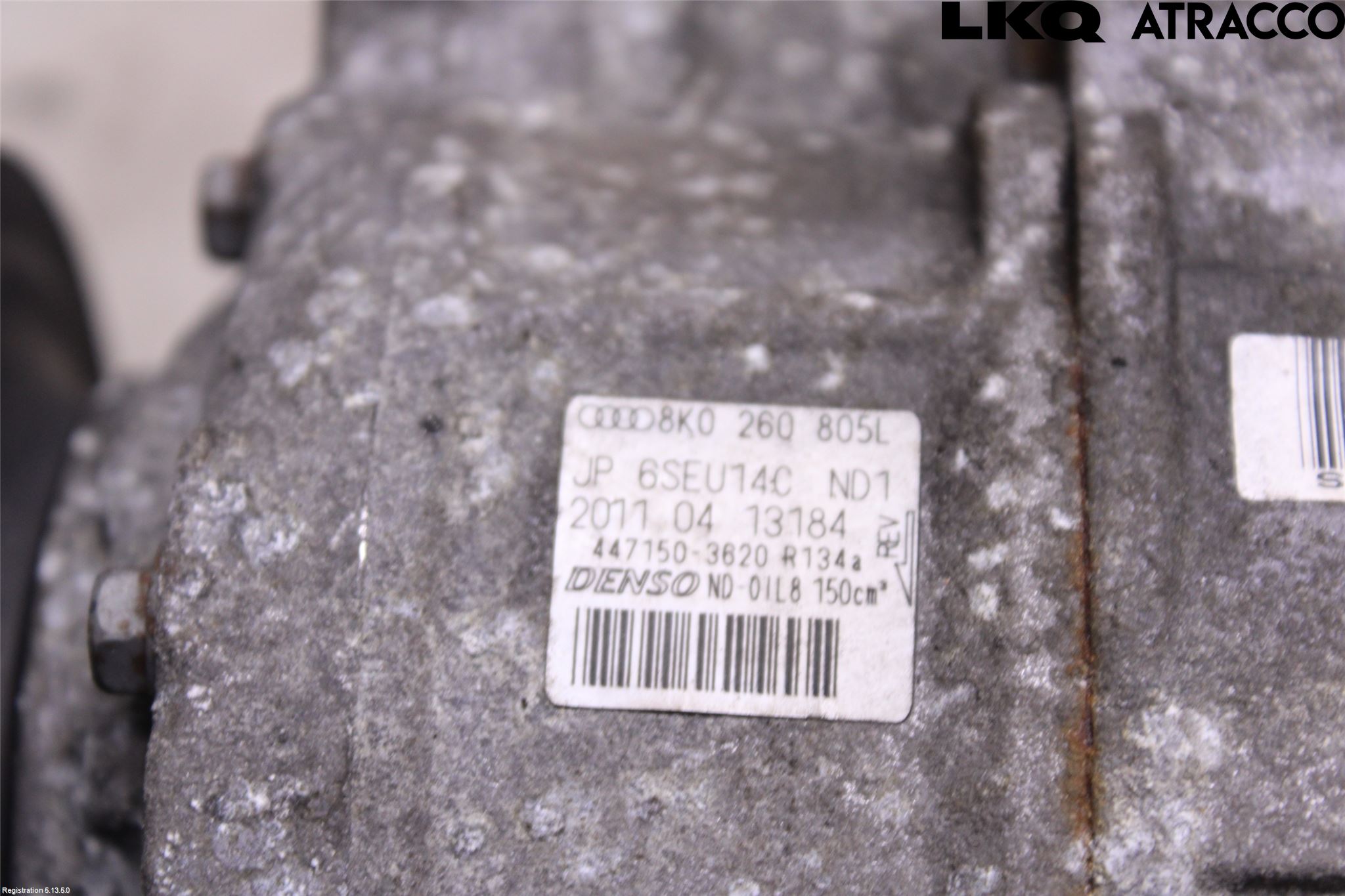 Audi A4/S4 08-11 Varme Ac Kompressor