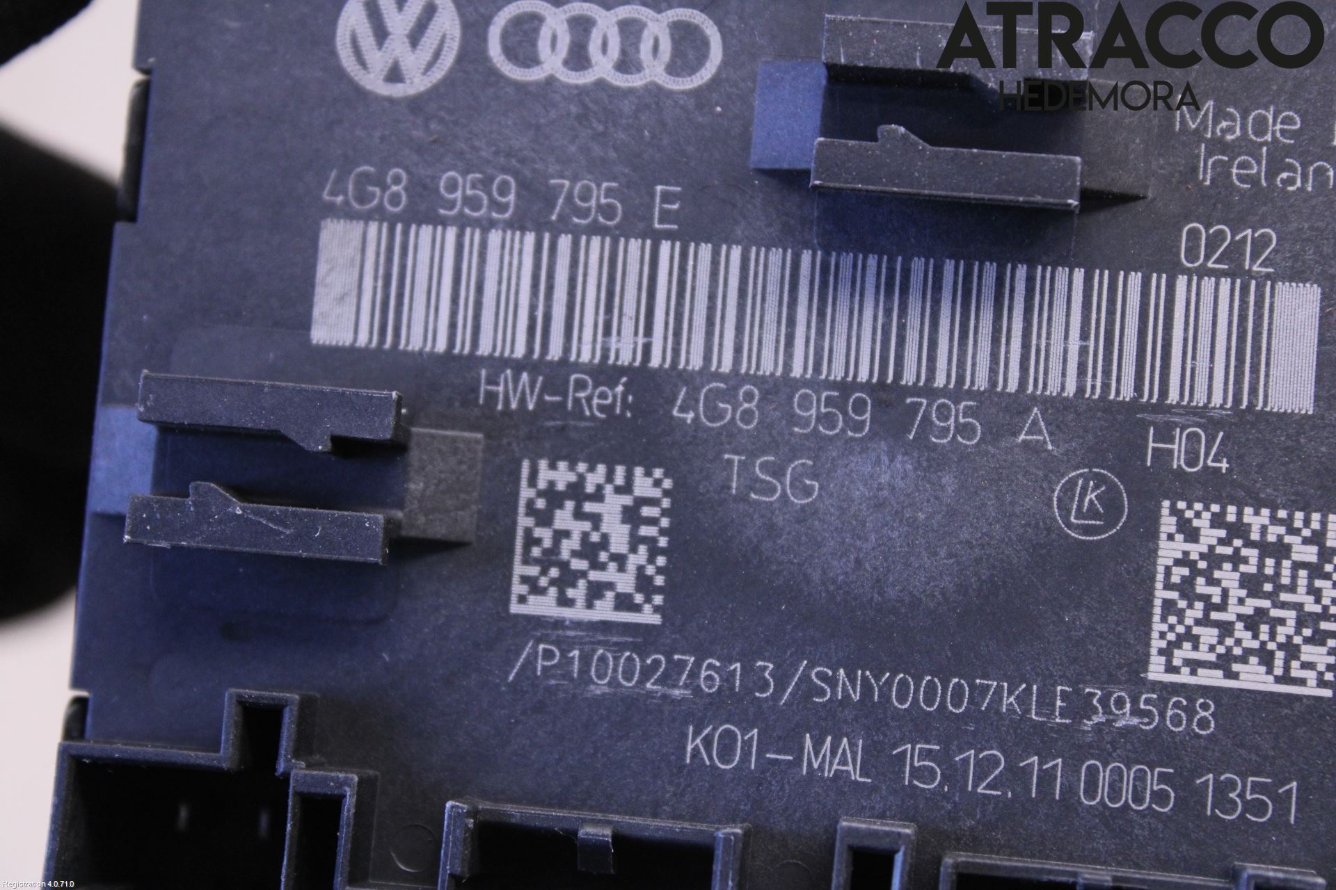 Audi A6/S6 4G 11-18 Styreenhet Dør
