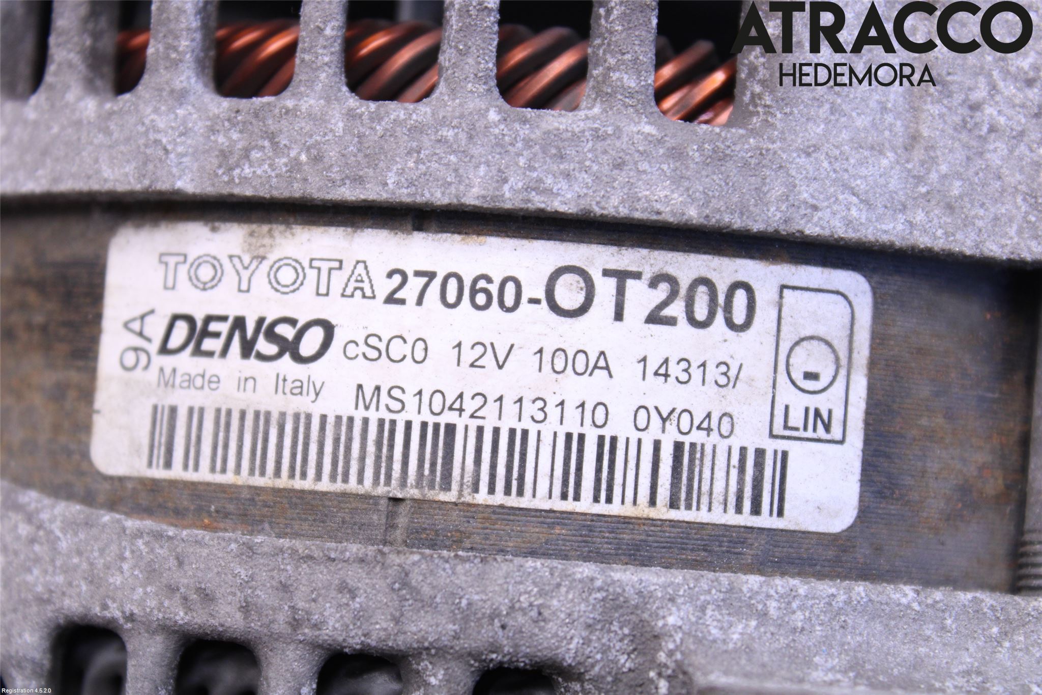 Toyota AURIS 13-19 Dynamo