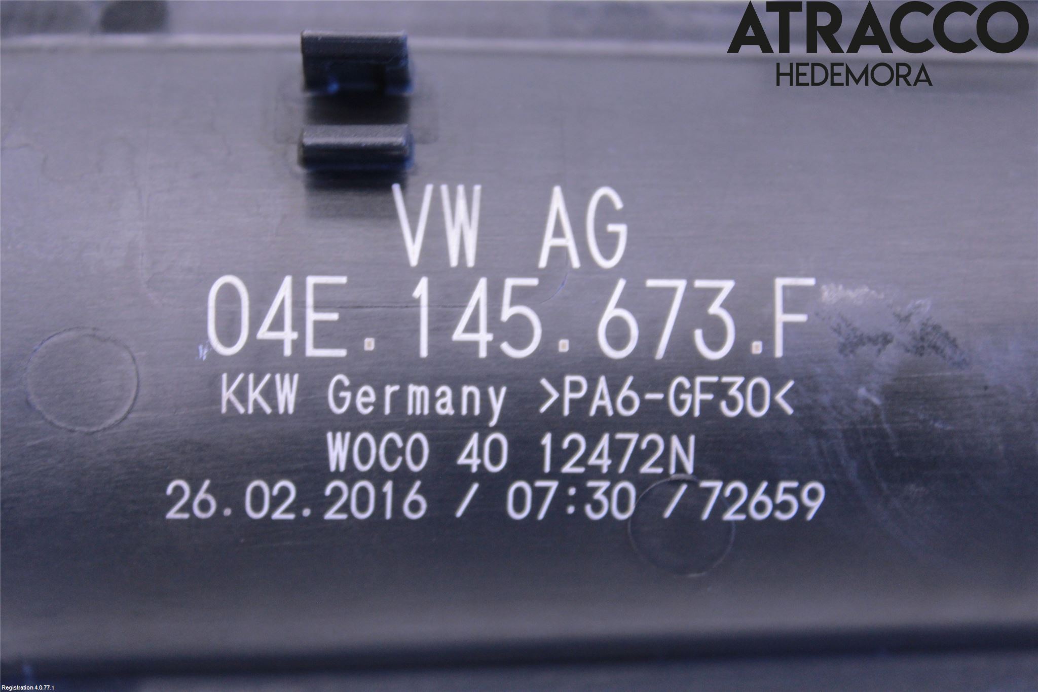 Volkswagen VW SHARAN 11- Intercooler Rør-Slange