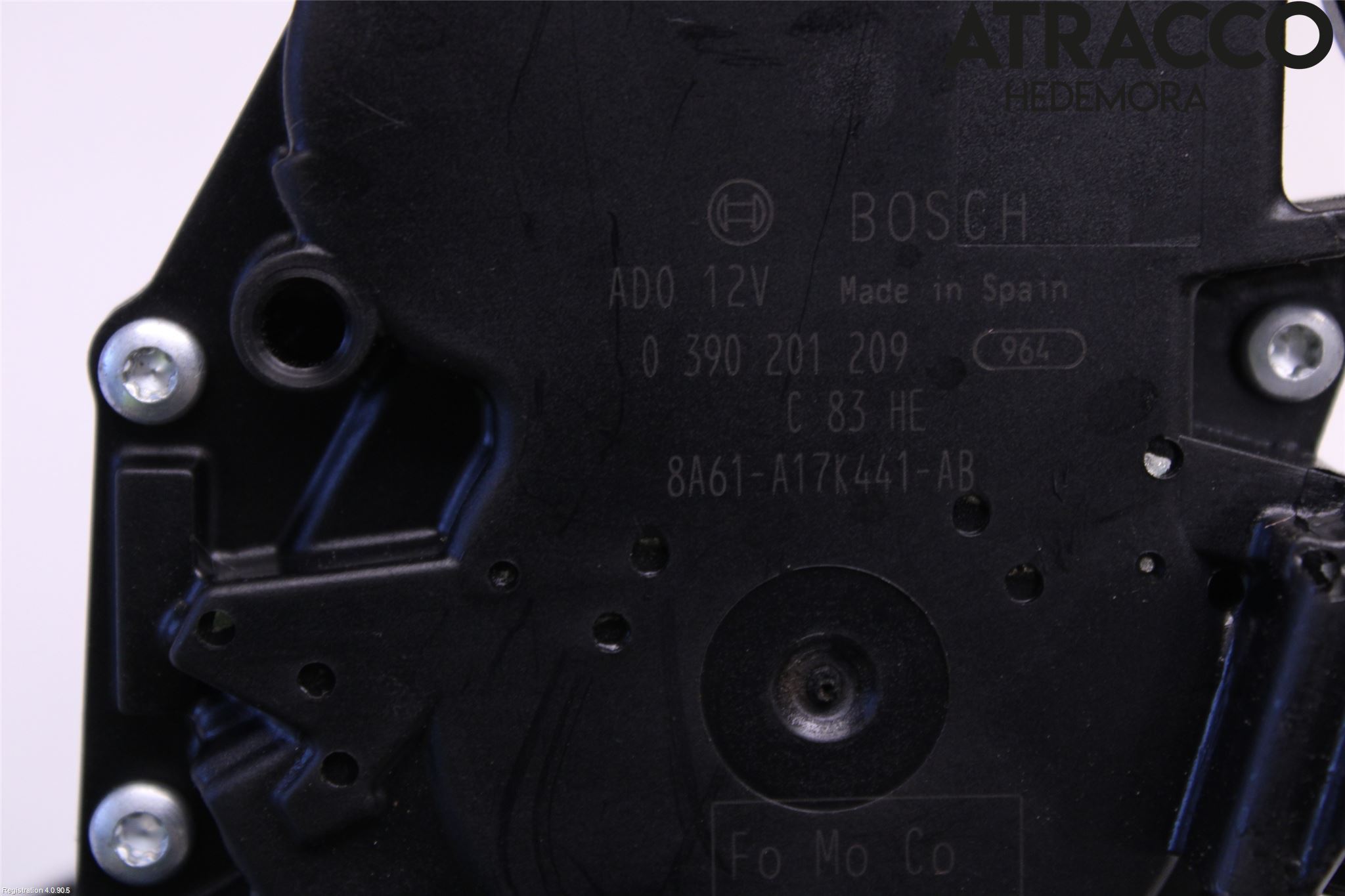 Ford FIESTA 09-12 Viskermotor Bakluke
