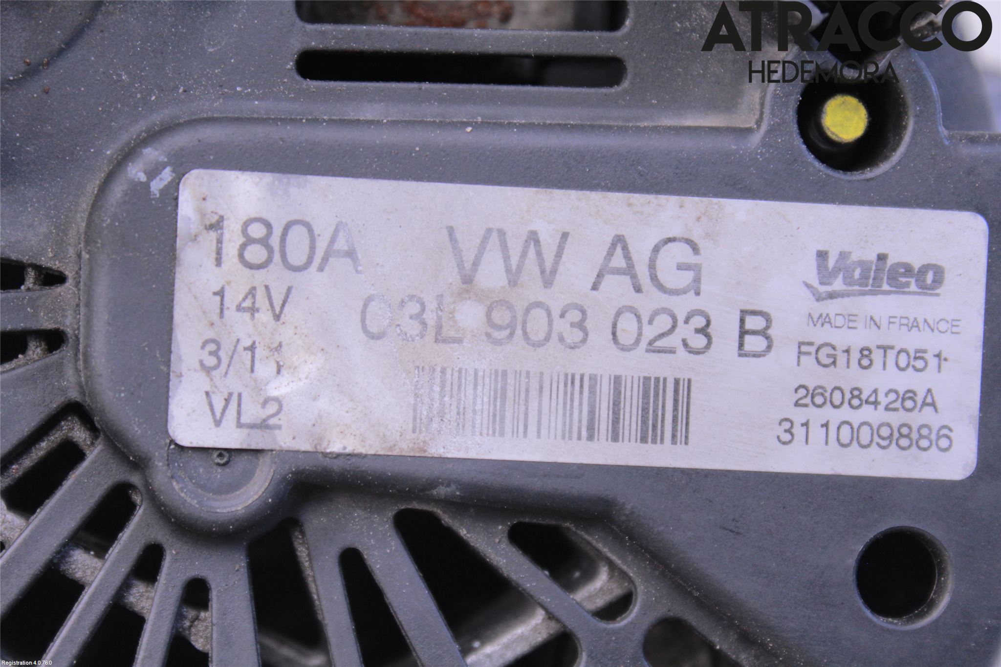 Volkswagen VW PASSAT CC 08-16 Dynamo
