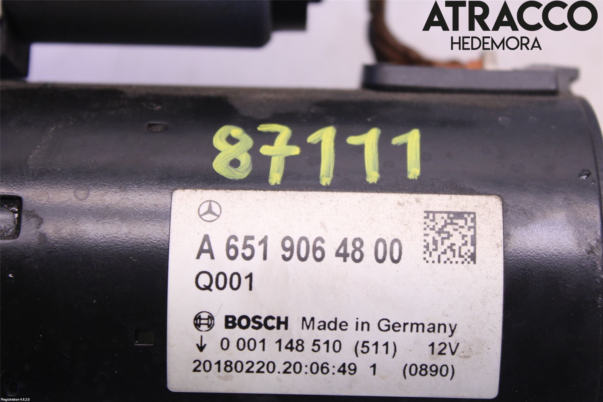 Mercedes-Benz MB GLC-KLASS (X253/C253) 15-22 Startmotor Diesel