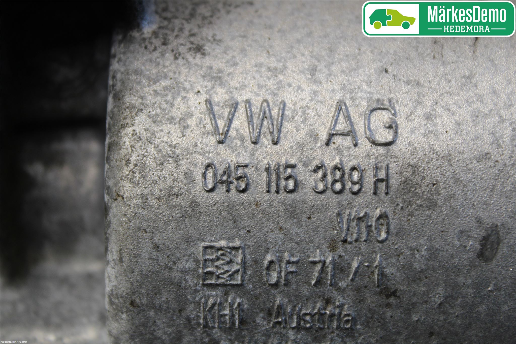 Audi A4/S4 08-11 Oljefilterholder