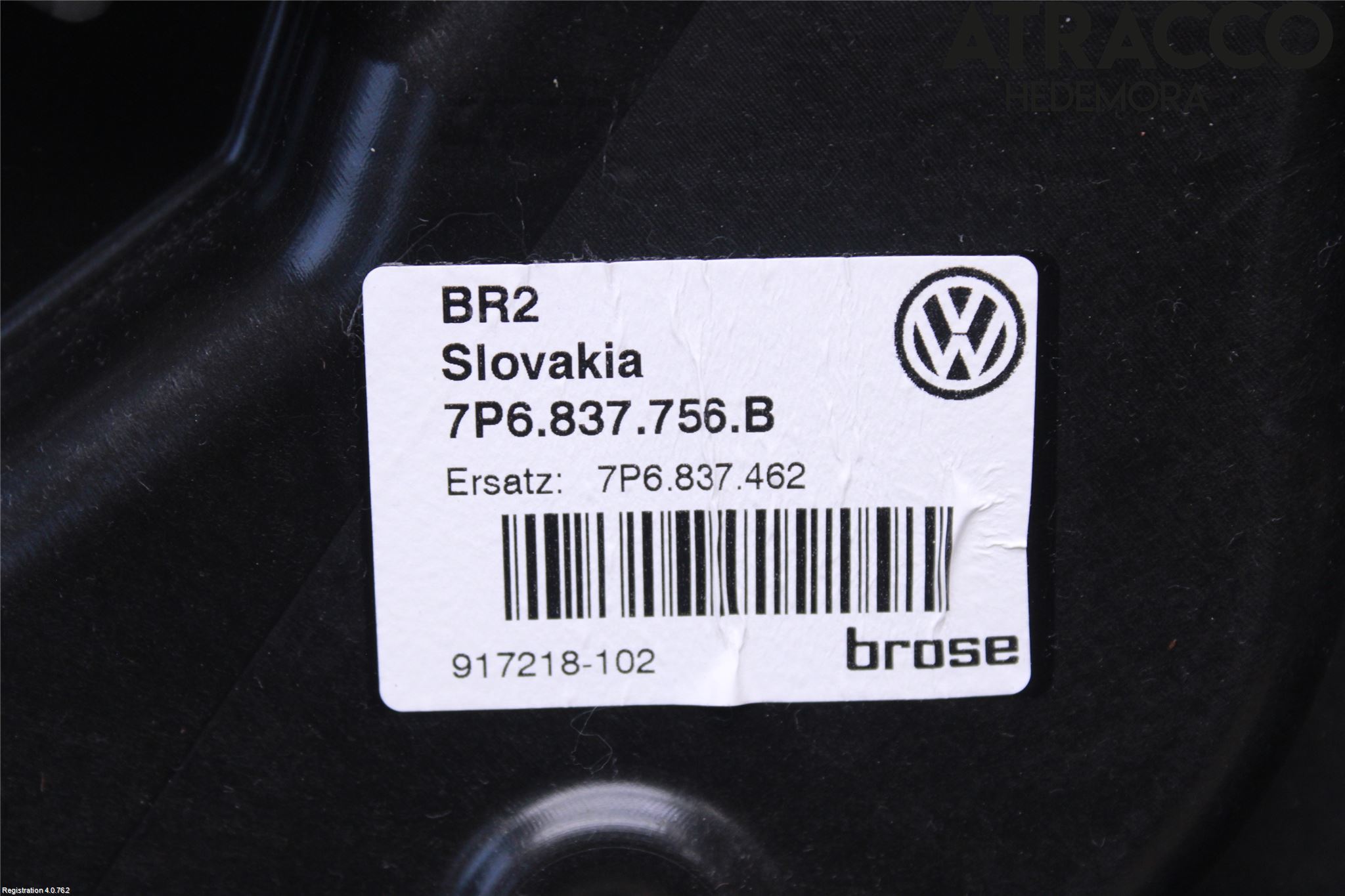 Volkswagen VW TOUAREG 7P 11-18 Vindusheis El Komp