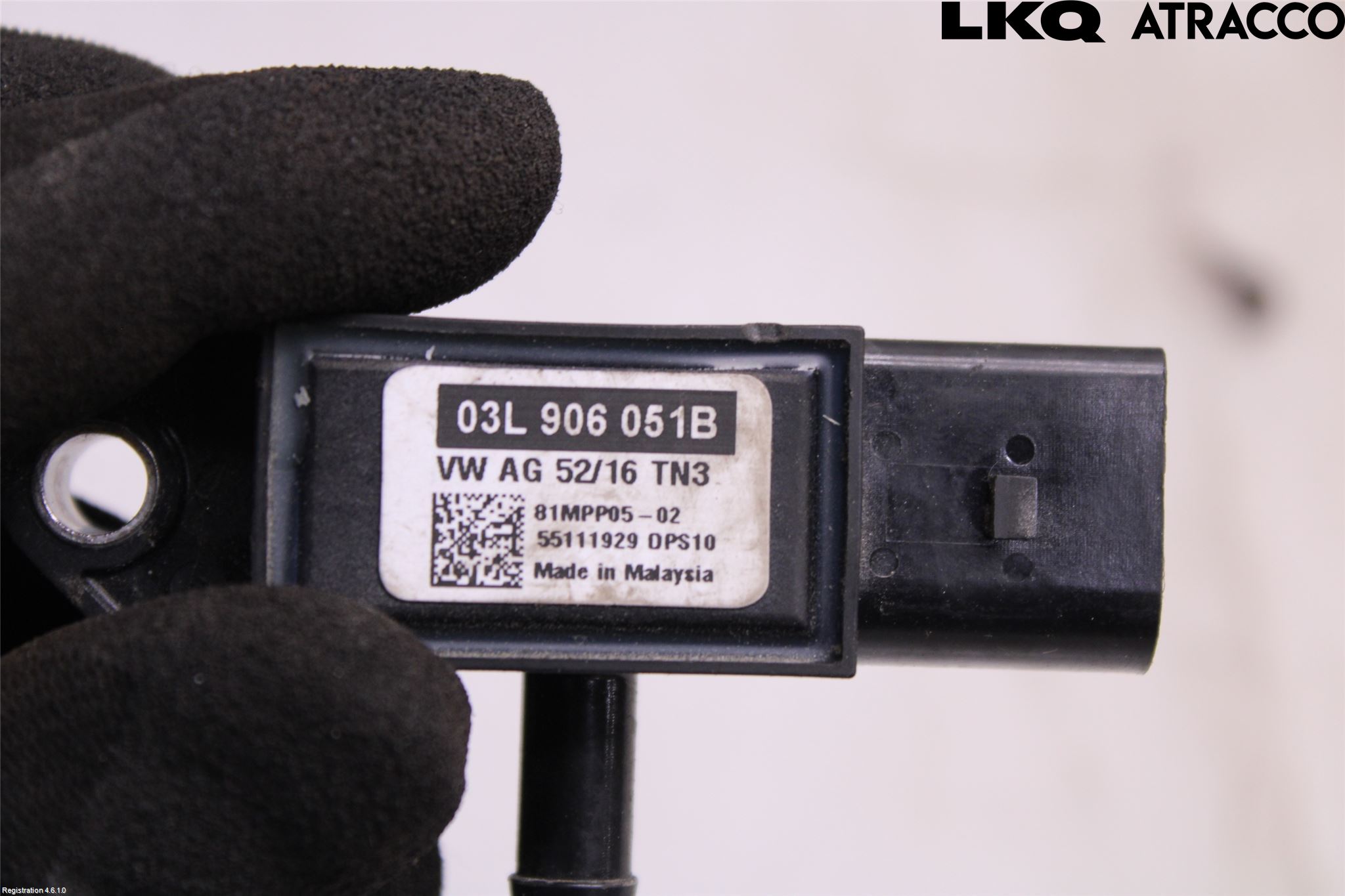 Volkswagen VW CADDY 16-20 Sensor Temp-Trykk Avgass