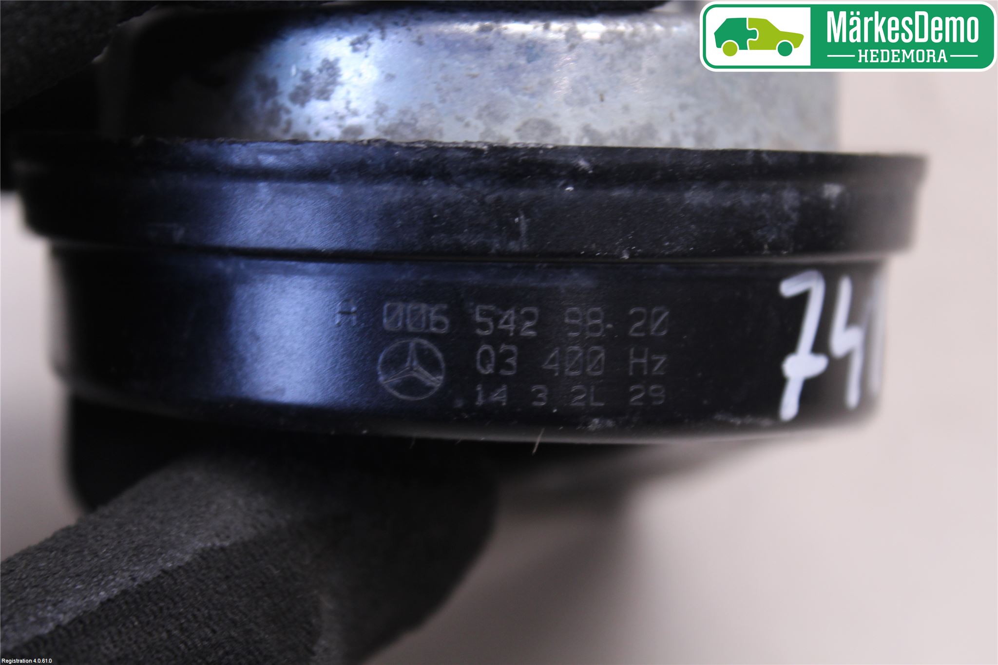 Mercedes-Benz MB A-KLASS (W176) 13-18 Signalhorn