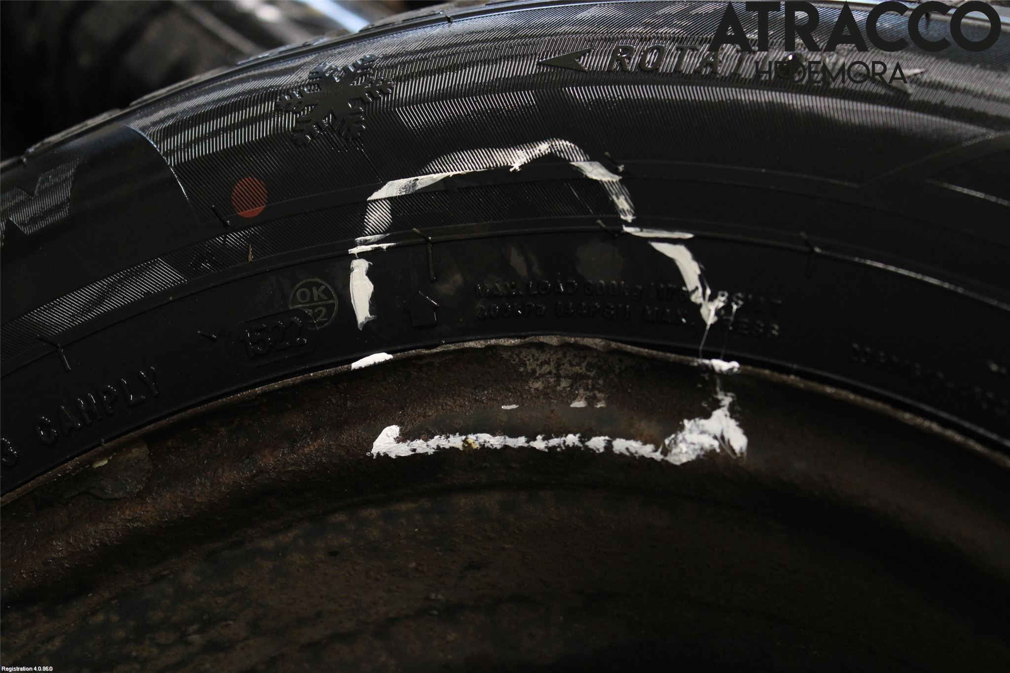 Ford KUGA 08-12 Dekk Vinter På Stål Felg 4Stk