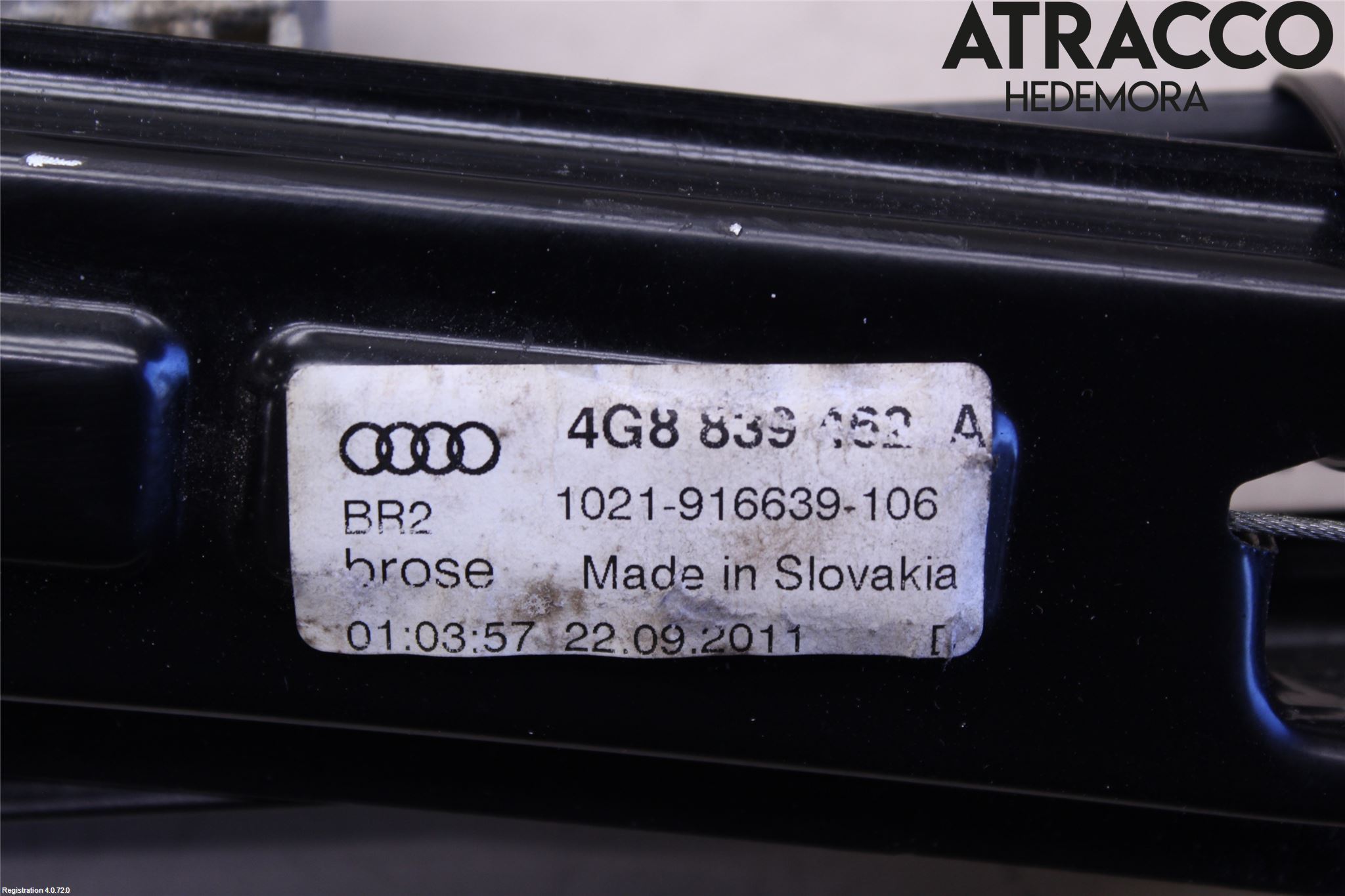 Audi A7/S7 4G 11-17 Vindusheis El Komp