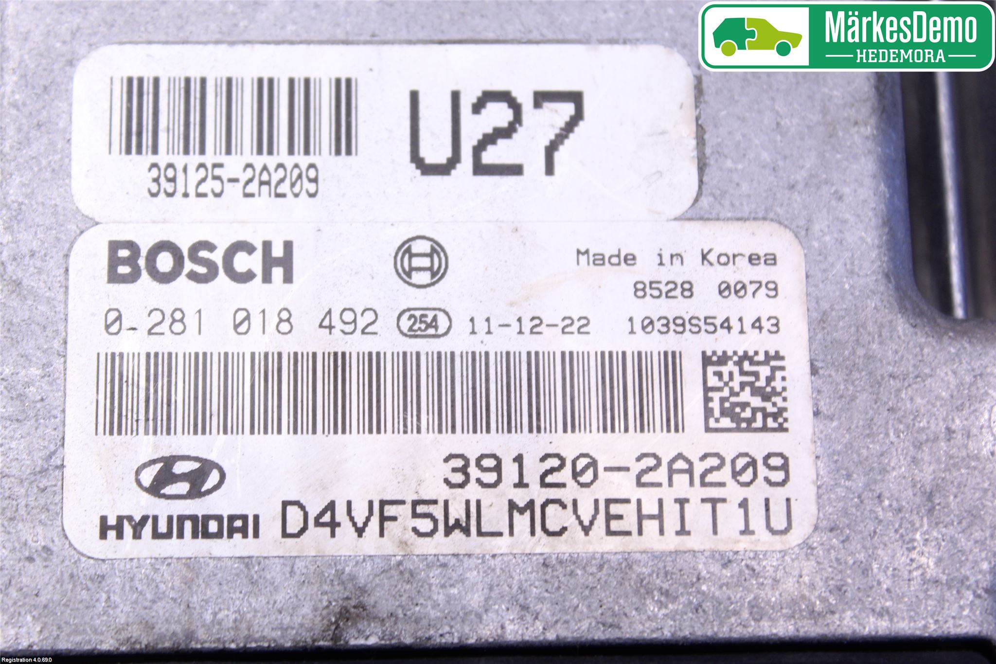 Hyundai i40 08-15 Styreenhet Dieselpumpe
