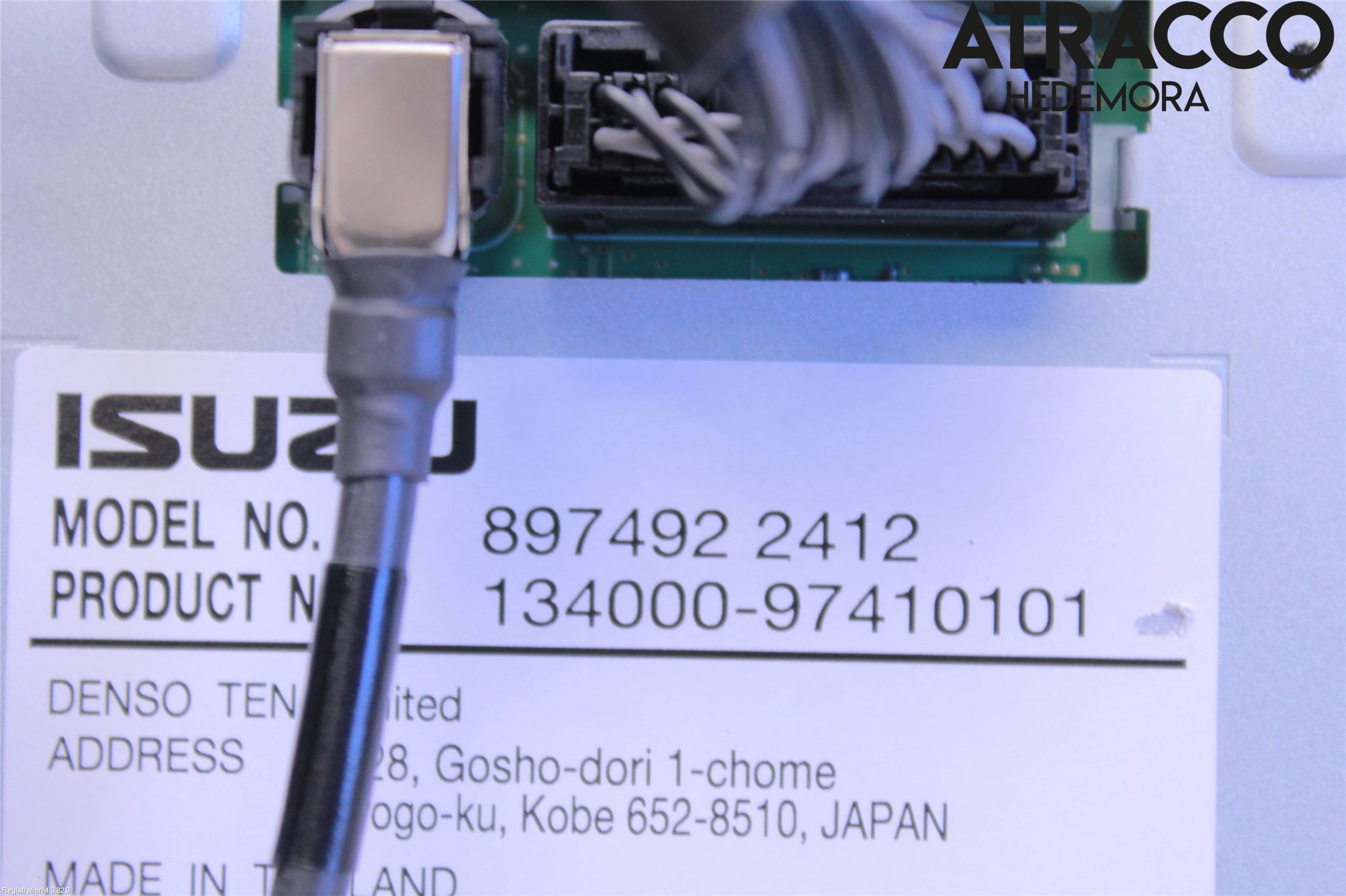 Isuzu D-MAX Stereo Radio Med Cd