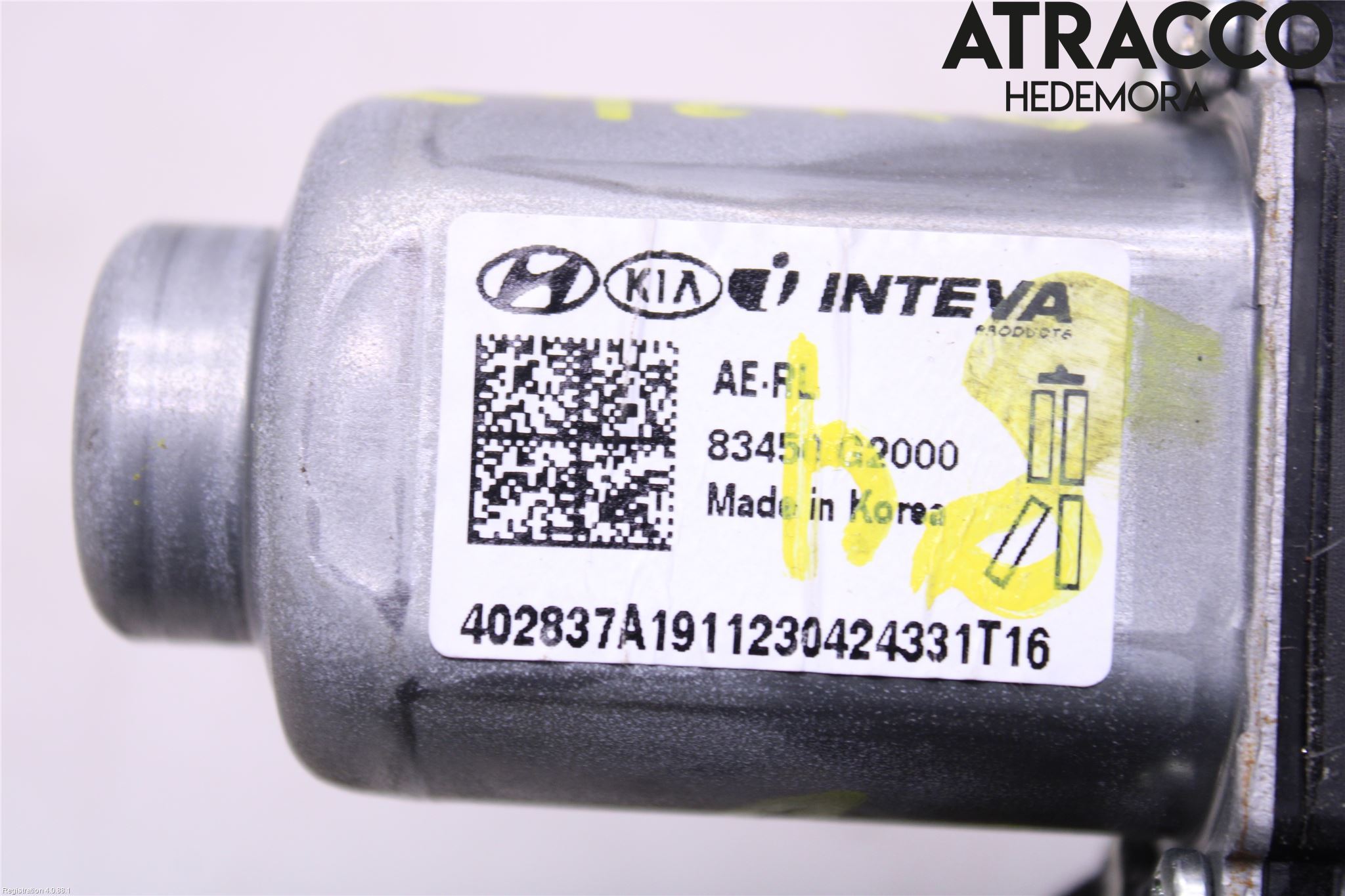 Hyundai IONIQ AE 17-22 Vindusheismotor