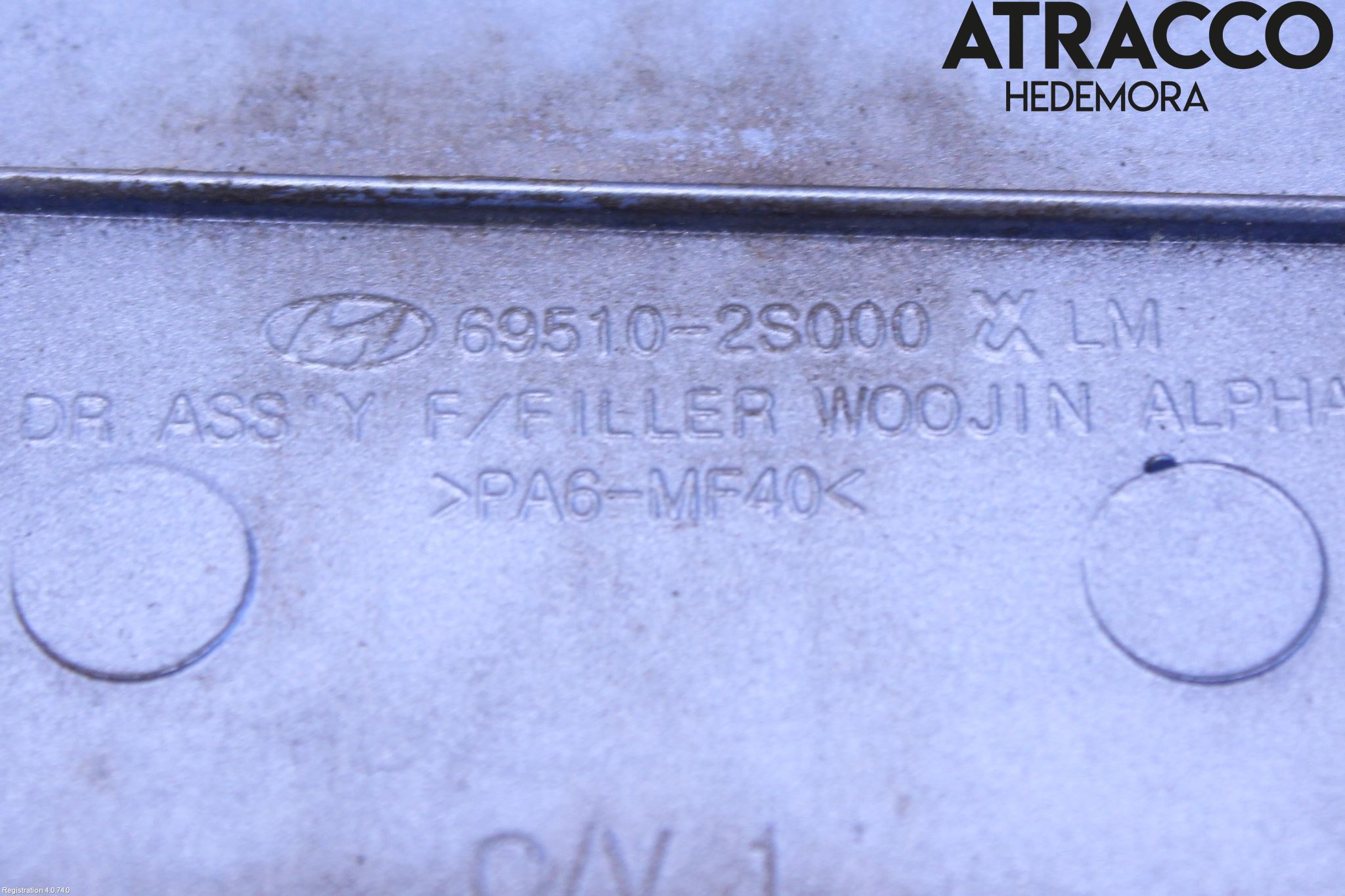 Hyundai ix35 Drivstoff Tankluke