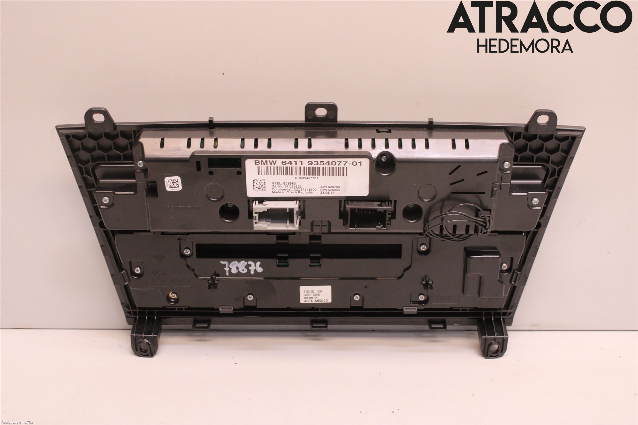 BMW X4 F26 14-18 Varme Ac Betjening-Display