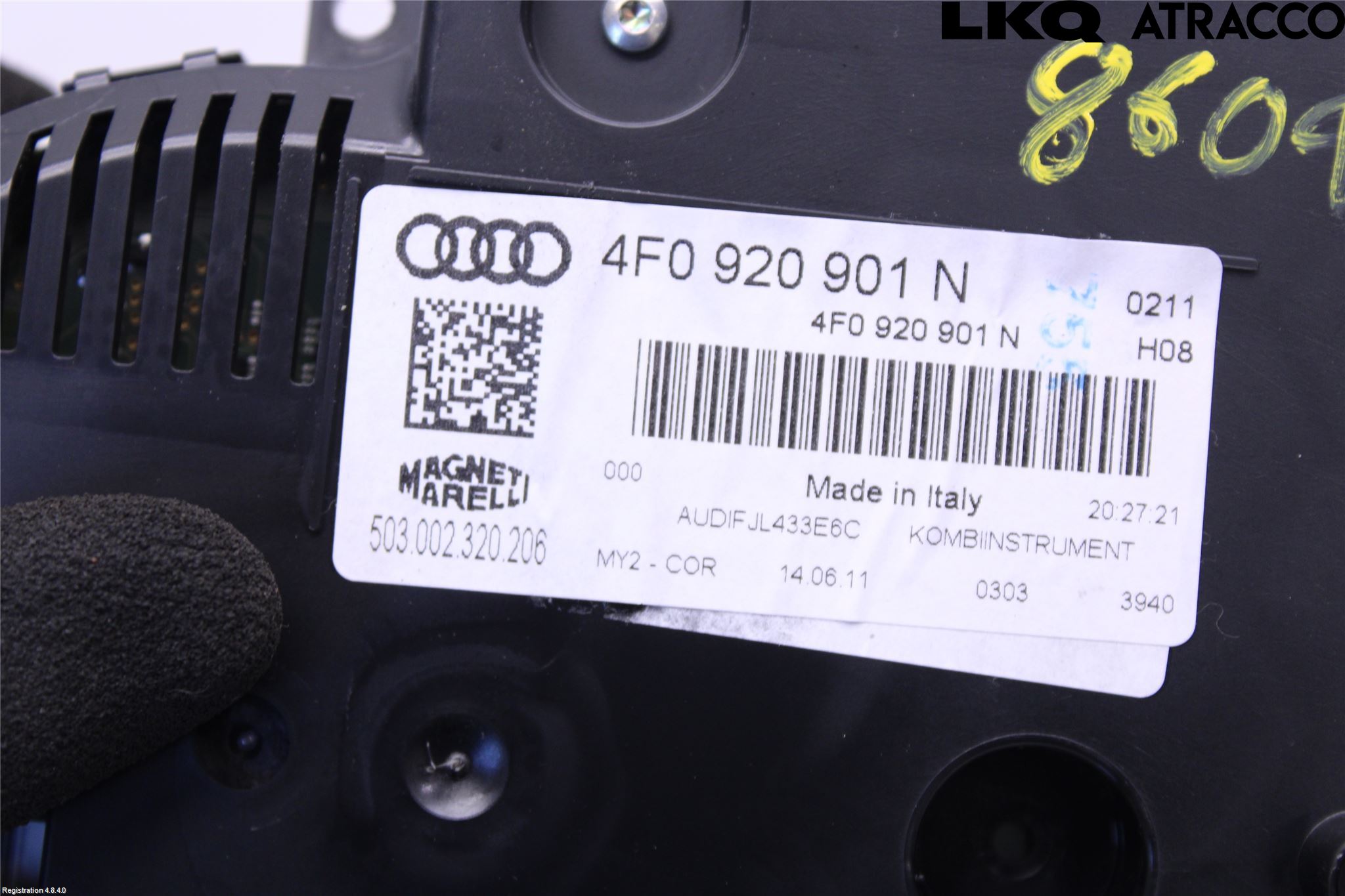 Audi A6/S6     05-11 Instr Kombinert