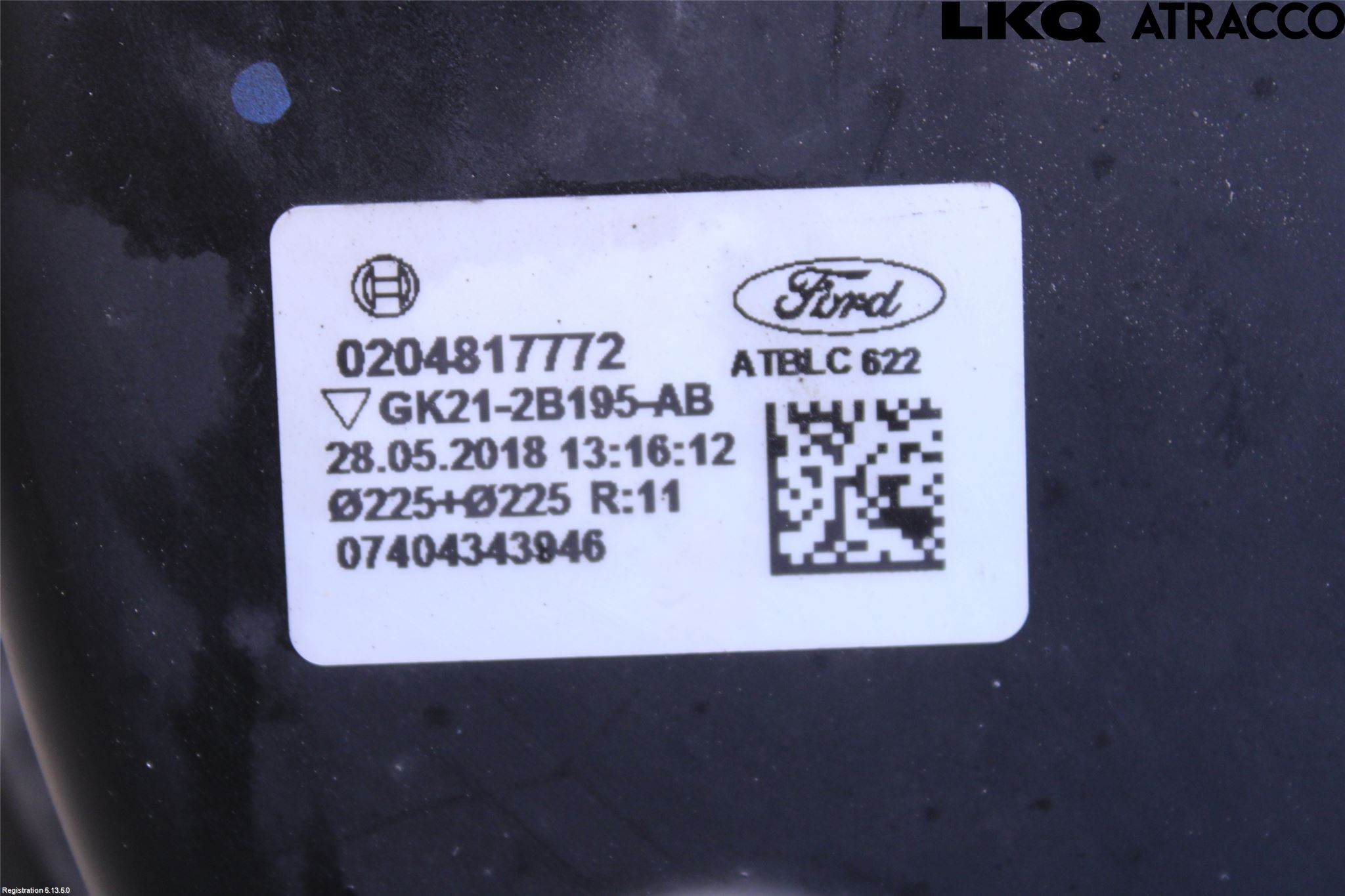 Ford TRANSIT SKÅP/BUSS 14-22 Bremseservo