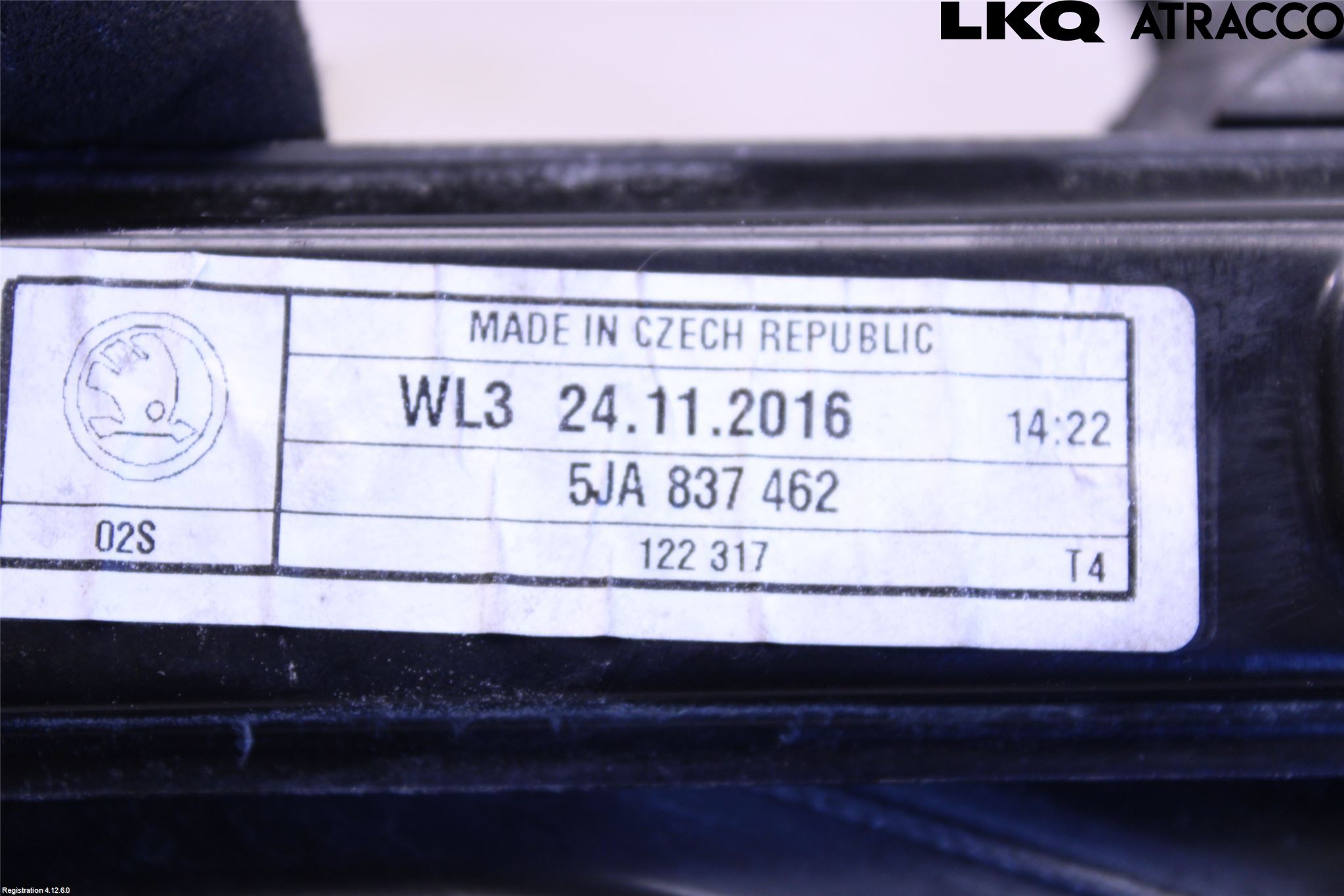 Skoda RAPID Vindusheis El Komp
