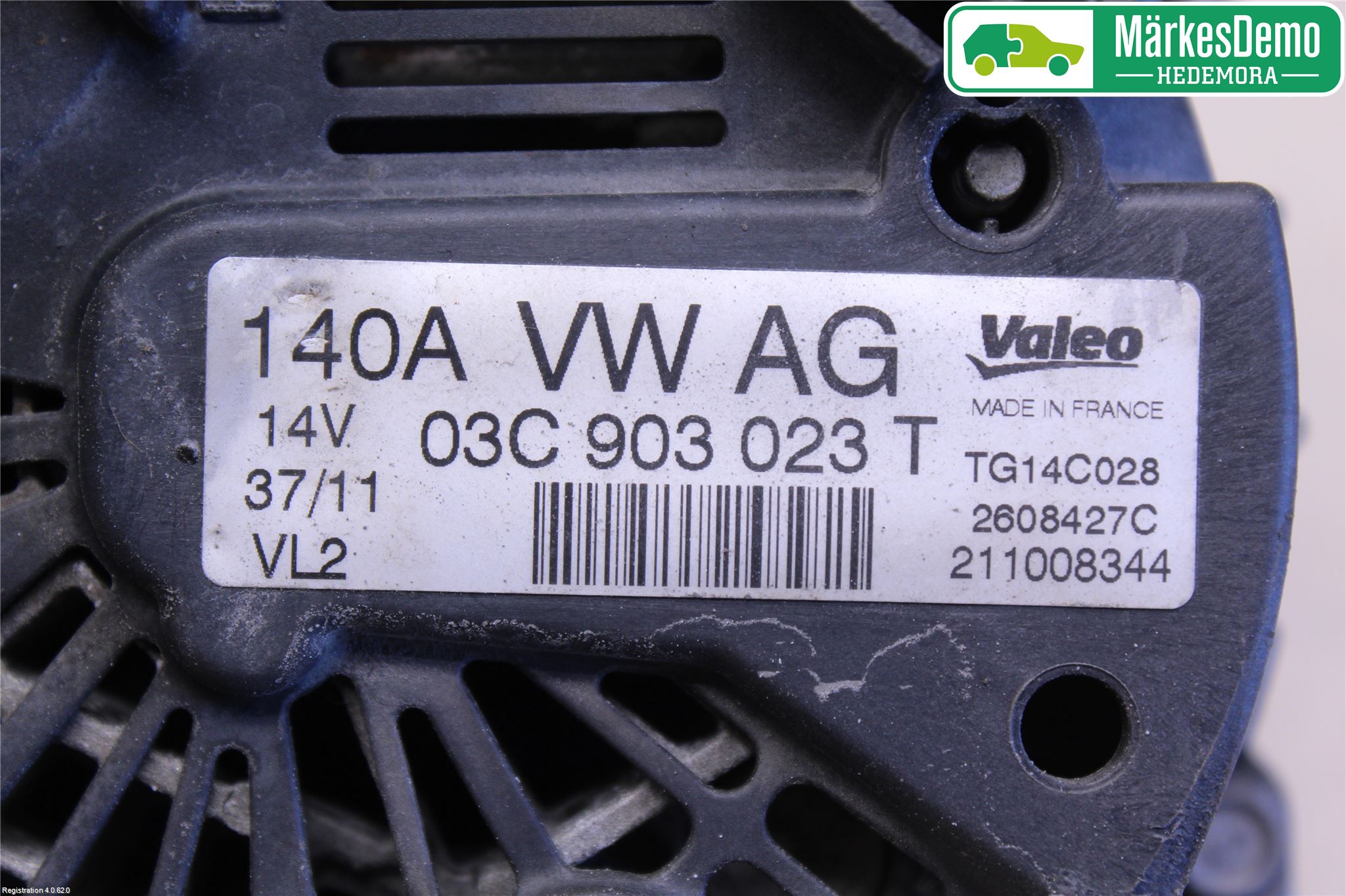 Volkswagen VW PASSAT 11-14 Dynamo