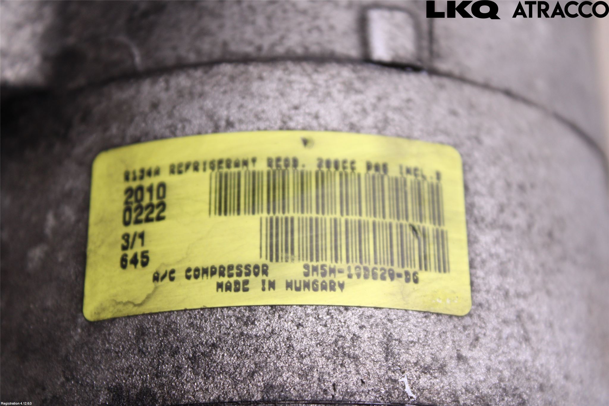 Ford FOCUS C-MAX I 07-10 Varme Ac Kompressor