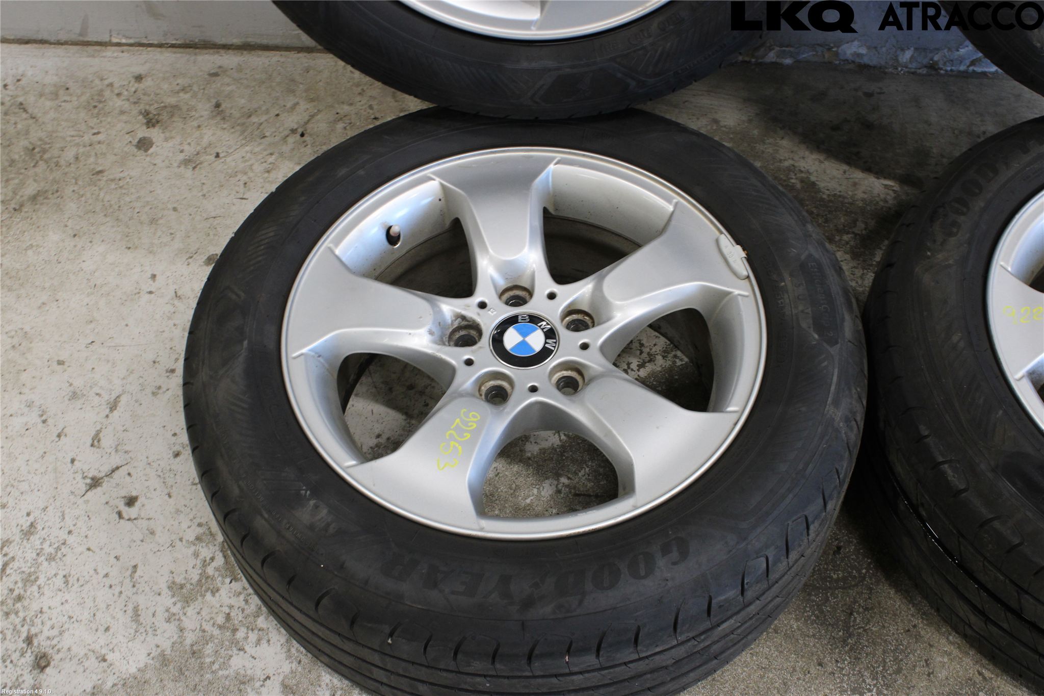 BMW X3 E83     03-10 Dekk Sommer På Alu Felg 4Stk