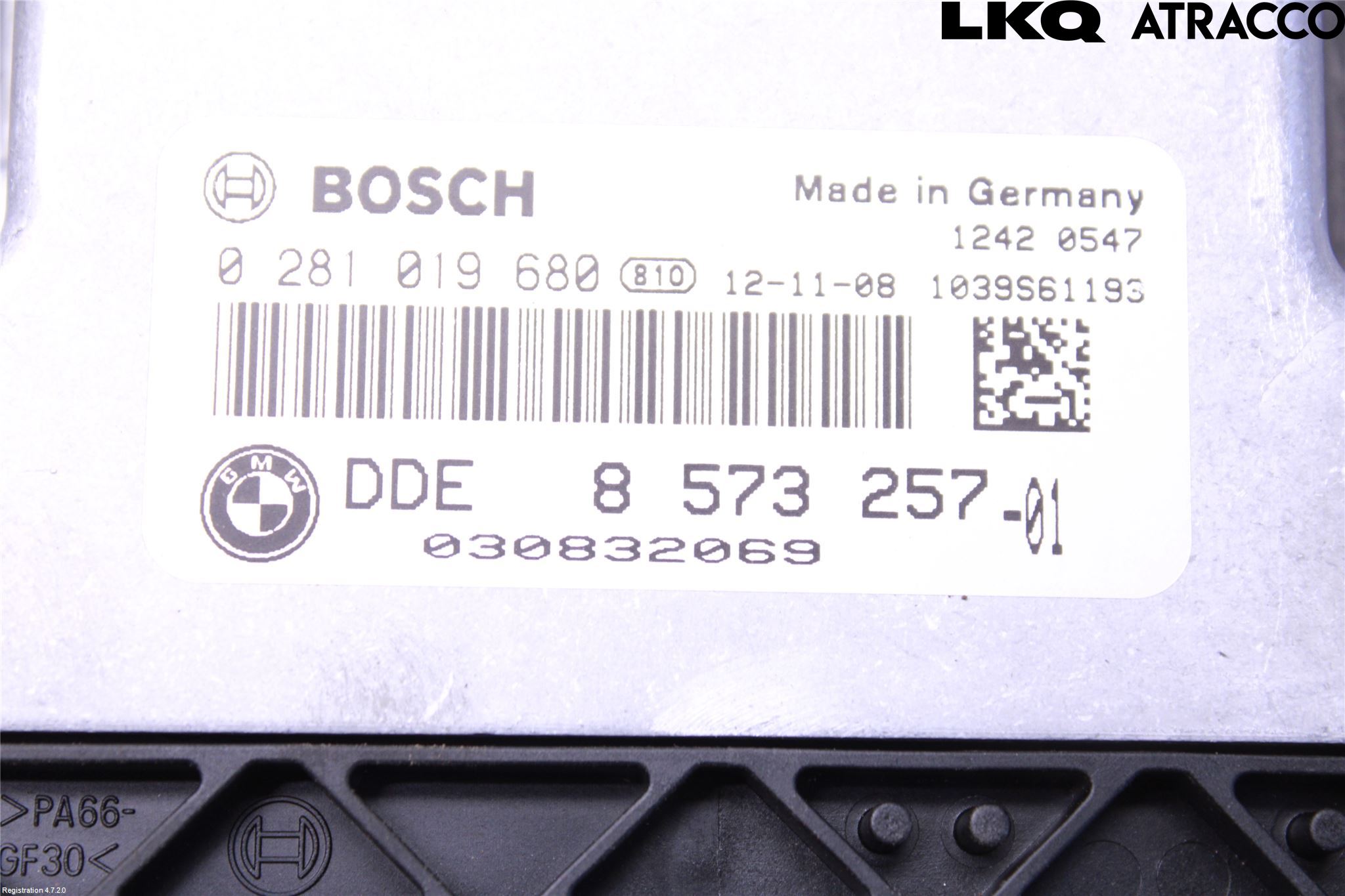BMW 3 F30/F31/F80 12-19 Styreenhet Dieselpumpe