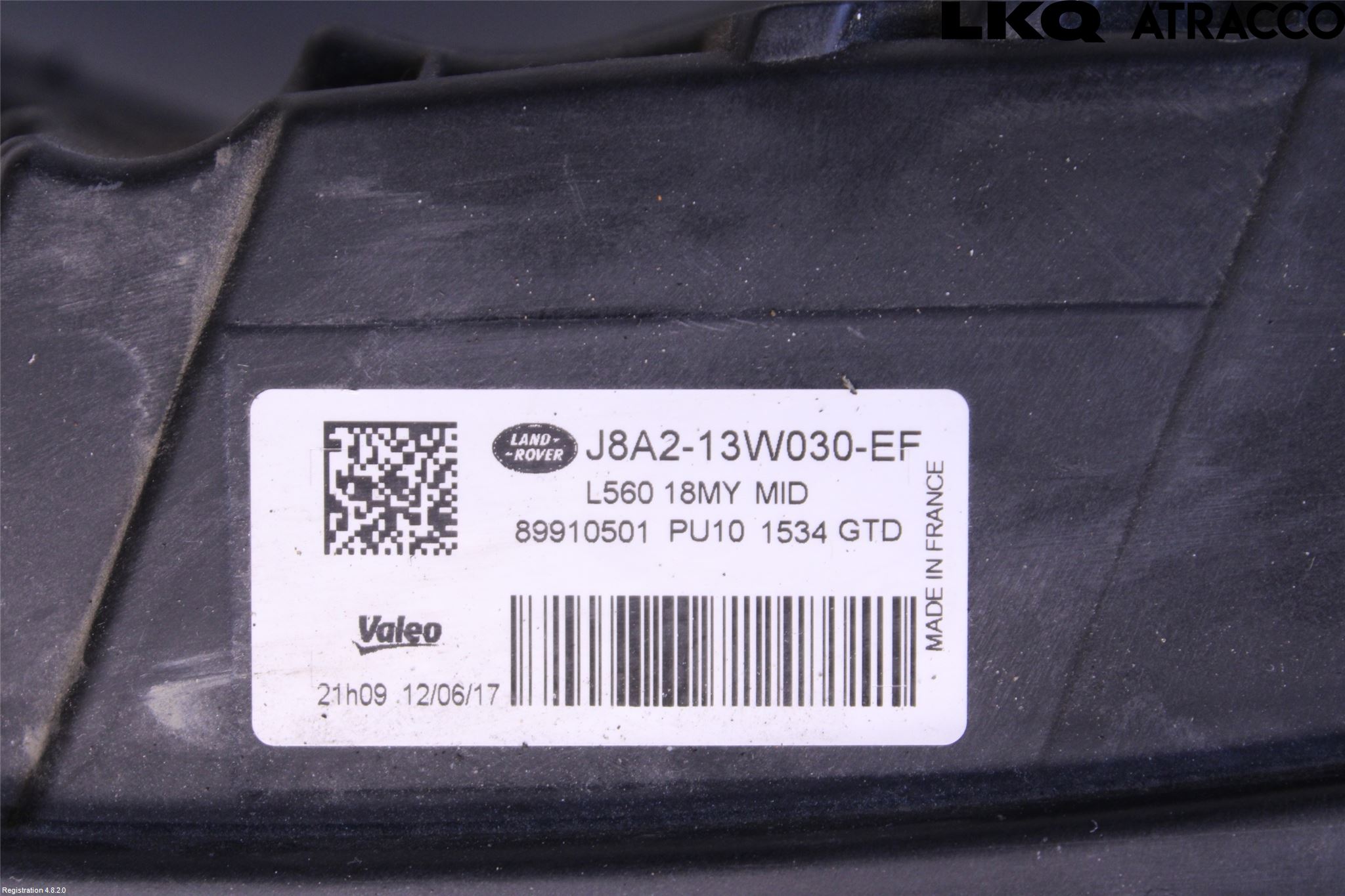 Landrover RANGE ROVER VELAR (L560) 17- Frontlykt Venstre