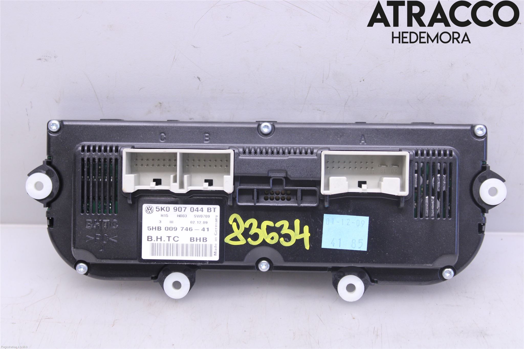 Volkswagen VW TIGUAN 07-16 Varme Ac Betjening-Display
