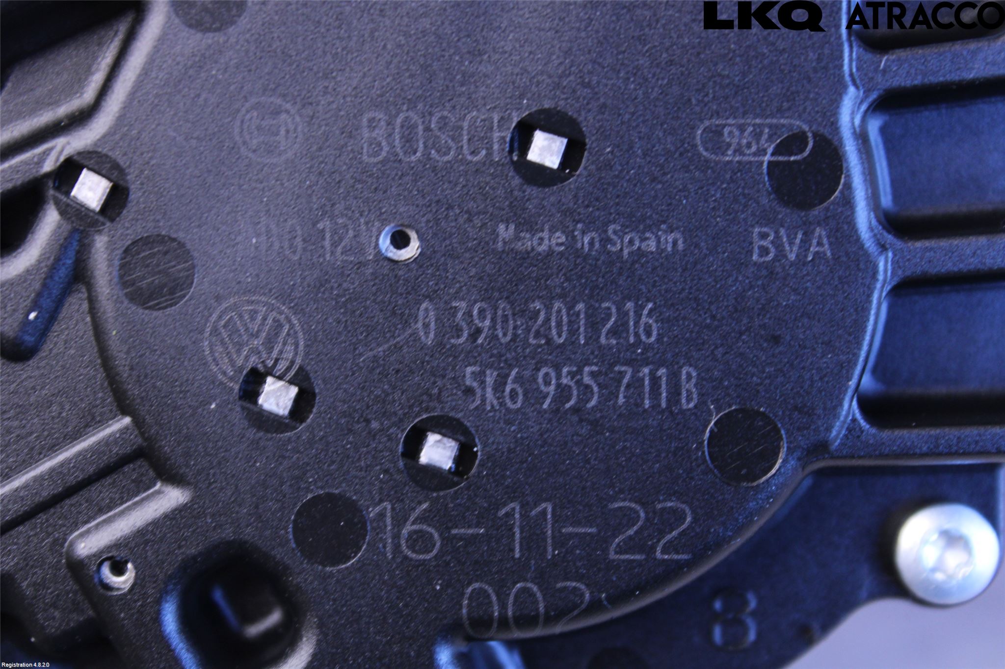 Volkswagen VW SHARAN 11- Viskermotor Bakluke