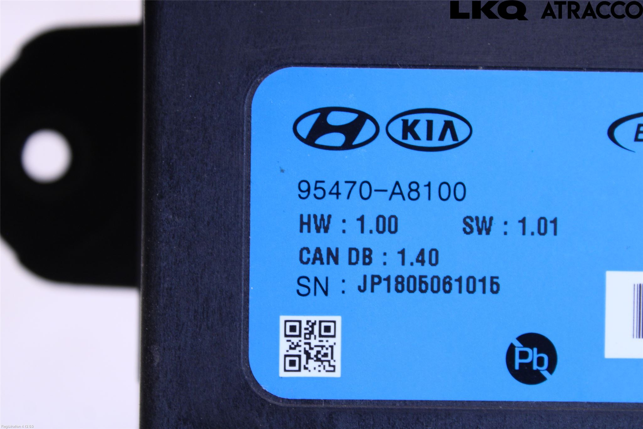 Kia OPTIMA 16-20 Styreenhet Bakluke