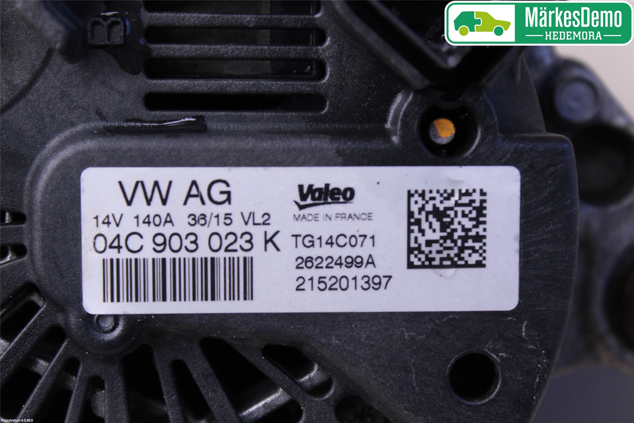Volkswagen VW GOLF / E-GOLF VII 13-20 Dynamo