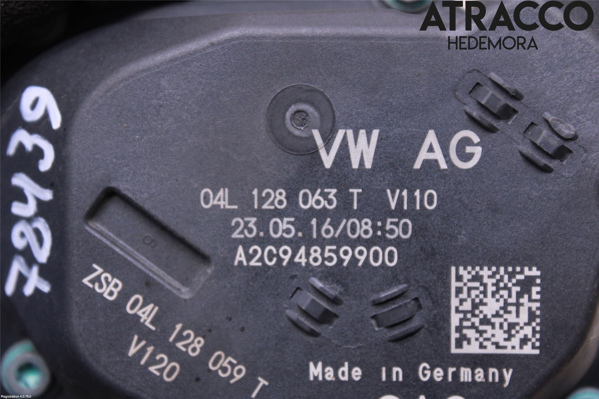 Audi A4/S4 B9 16-19 Inns Spjeldhus