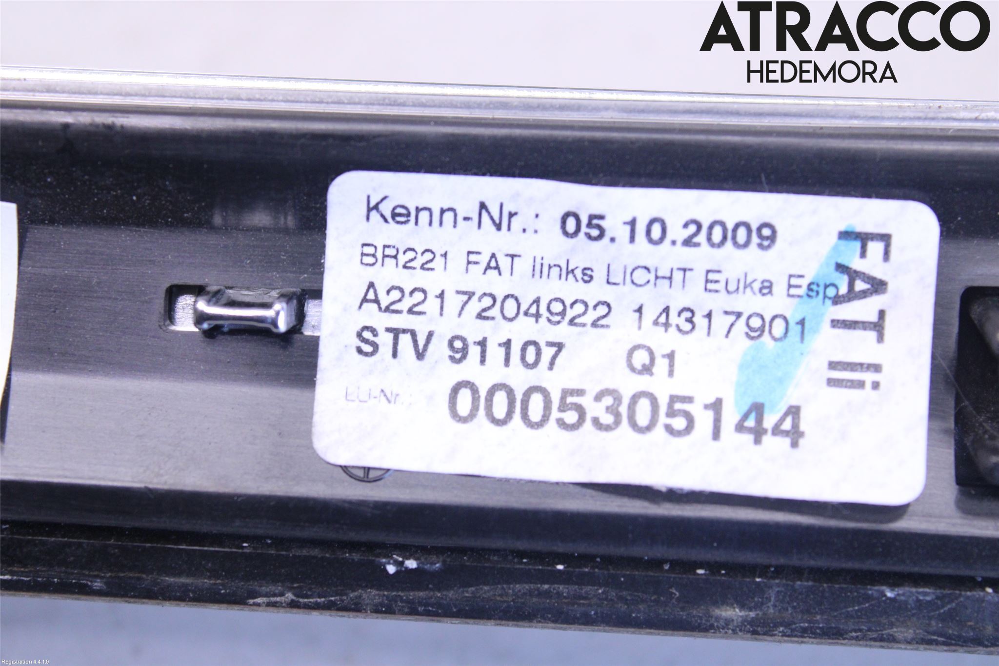 Mercedes-Benz MB S-KLASS (W221) 05-13 Dør Dekorlist Vf