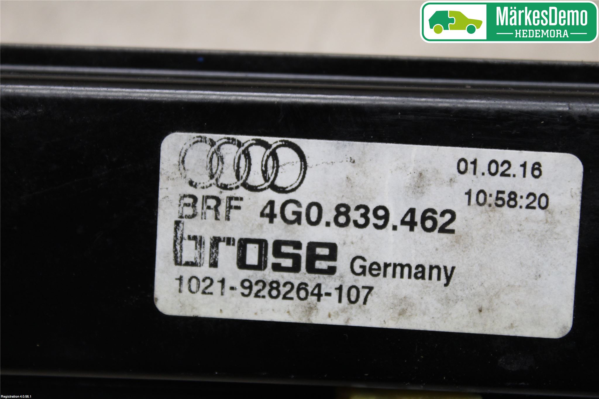 Audi A6/S6 4G 11-18 Vindusheis El Komp
