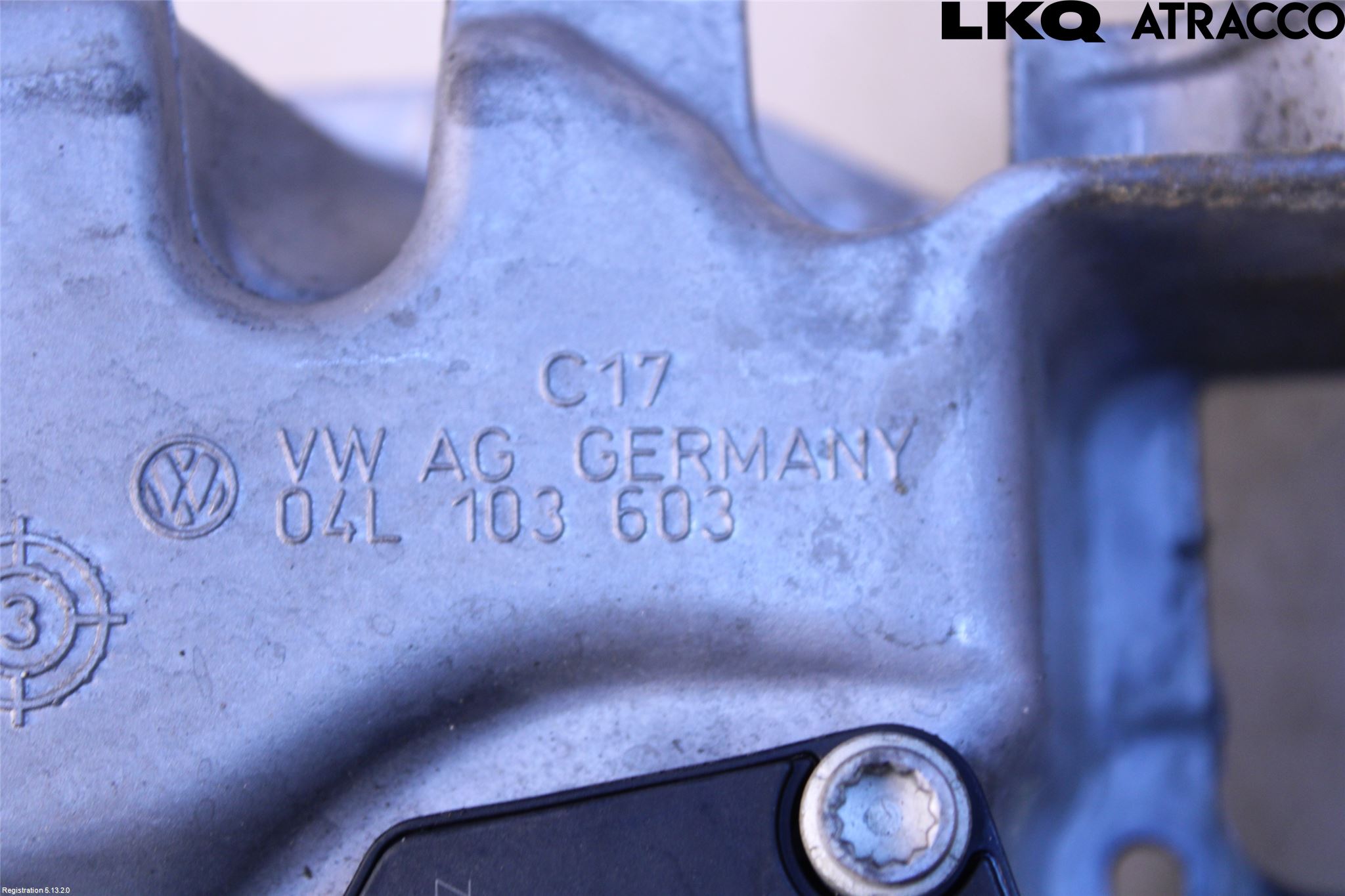 Volkswagen VW GOLF / E-GOLF VII 13-20 Bunnpanne