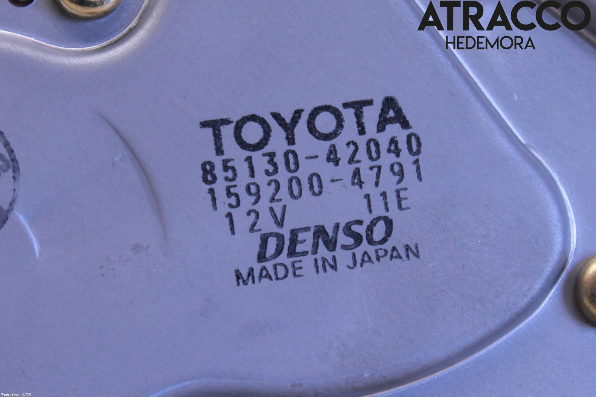 Toyota RAV 4 00-06 Viskermotor Bakluke