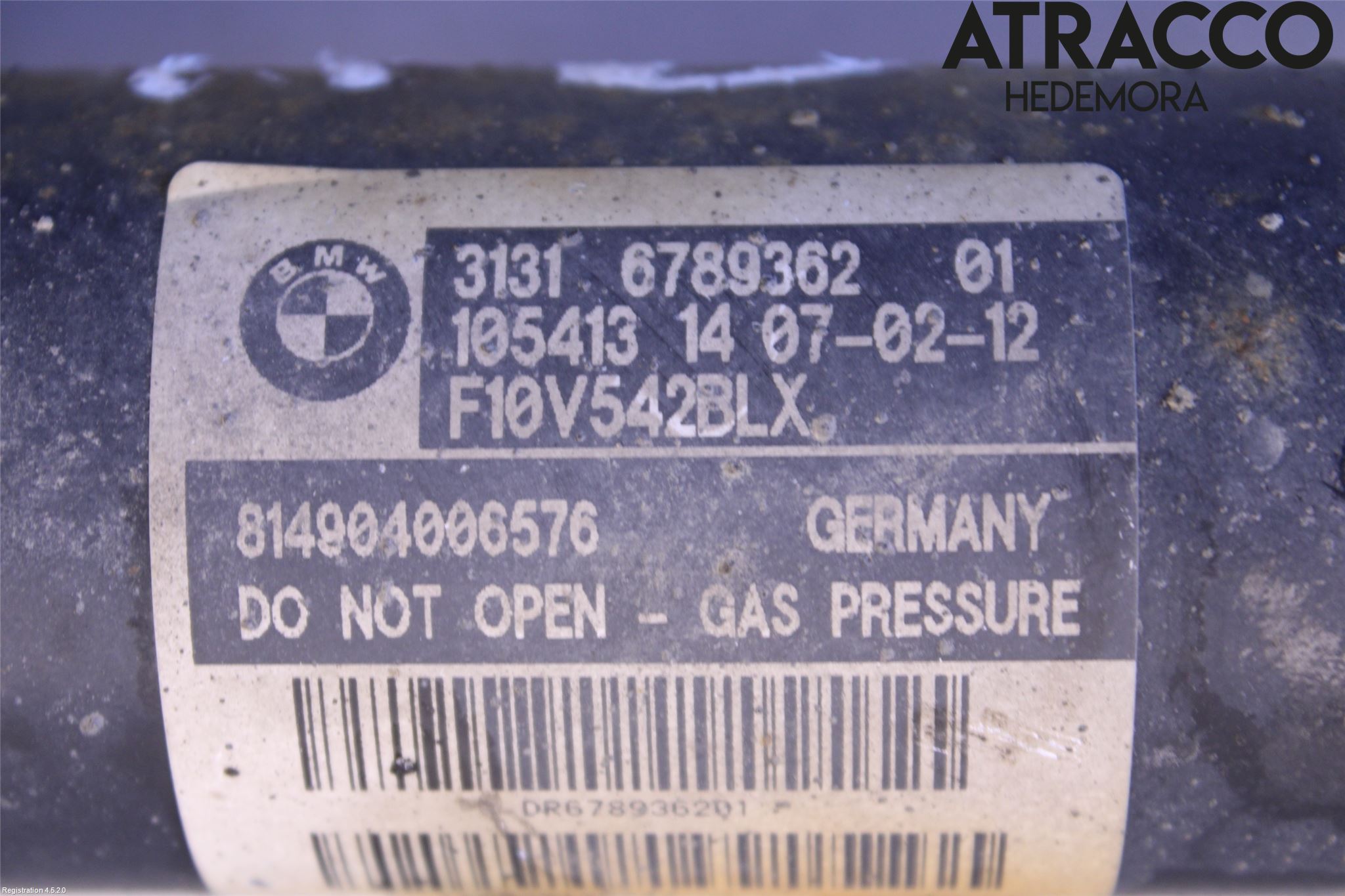 BMW 5 F10/F11/F18 09-17 Fjærbein Foran Høyre