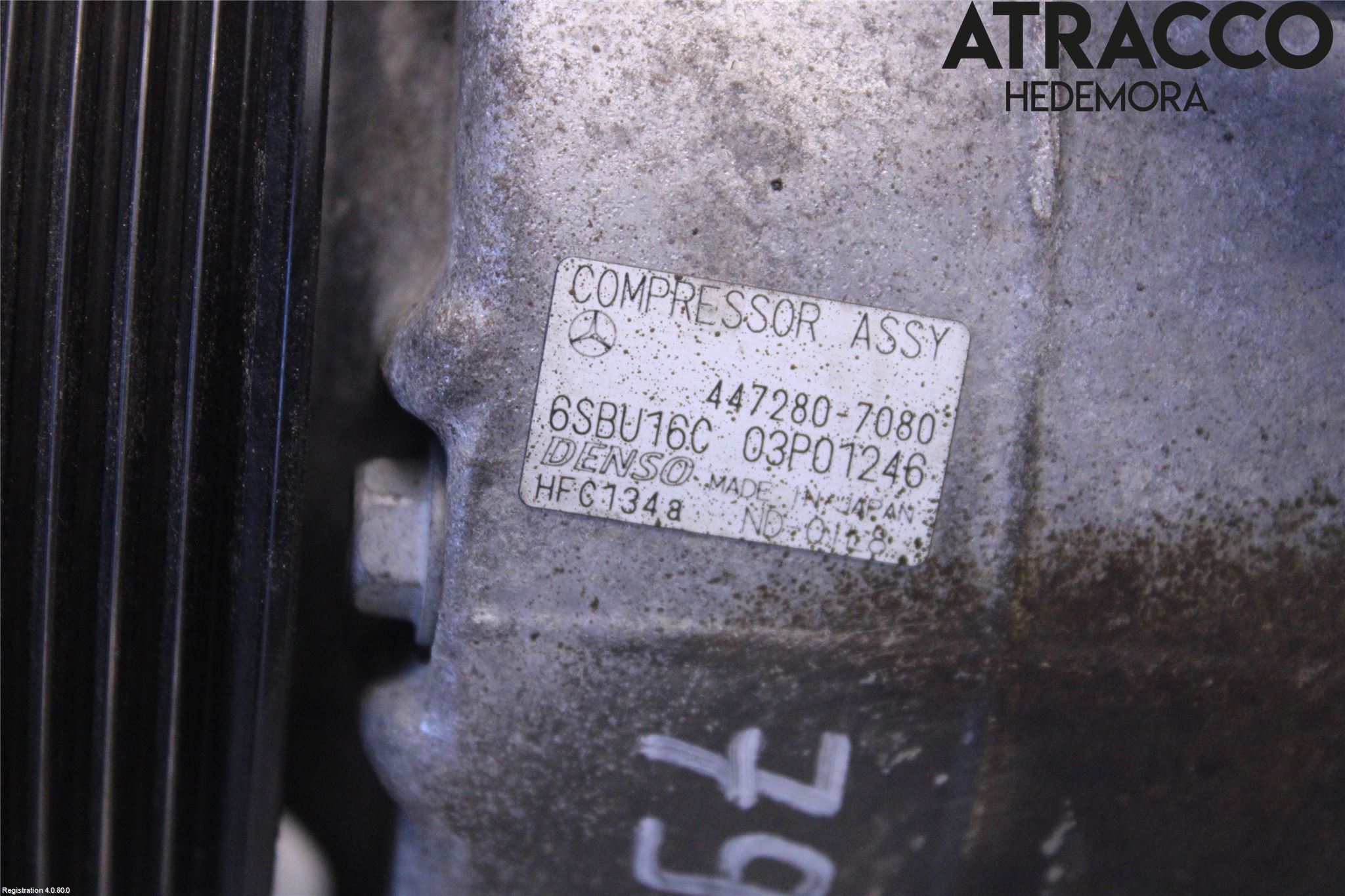 Mercedes-Benz MB GLK-KLASS (X204) 08-16 Varme Ac Kompressor