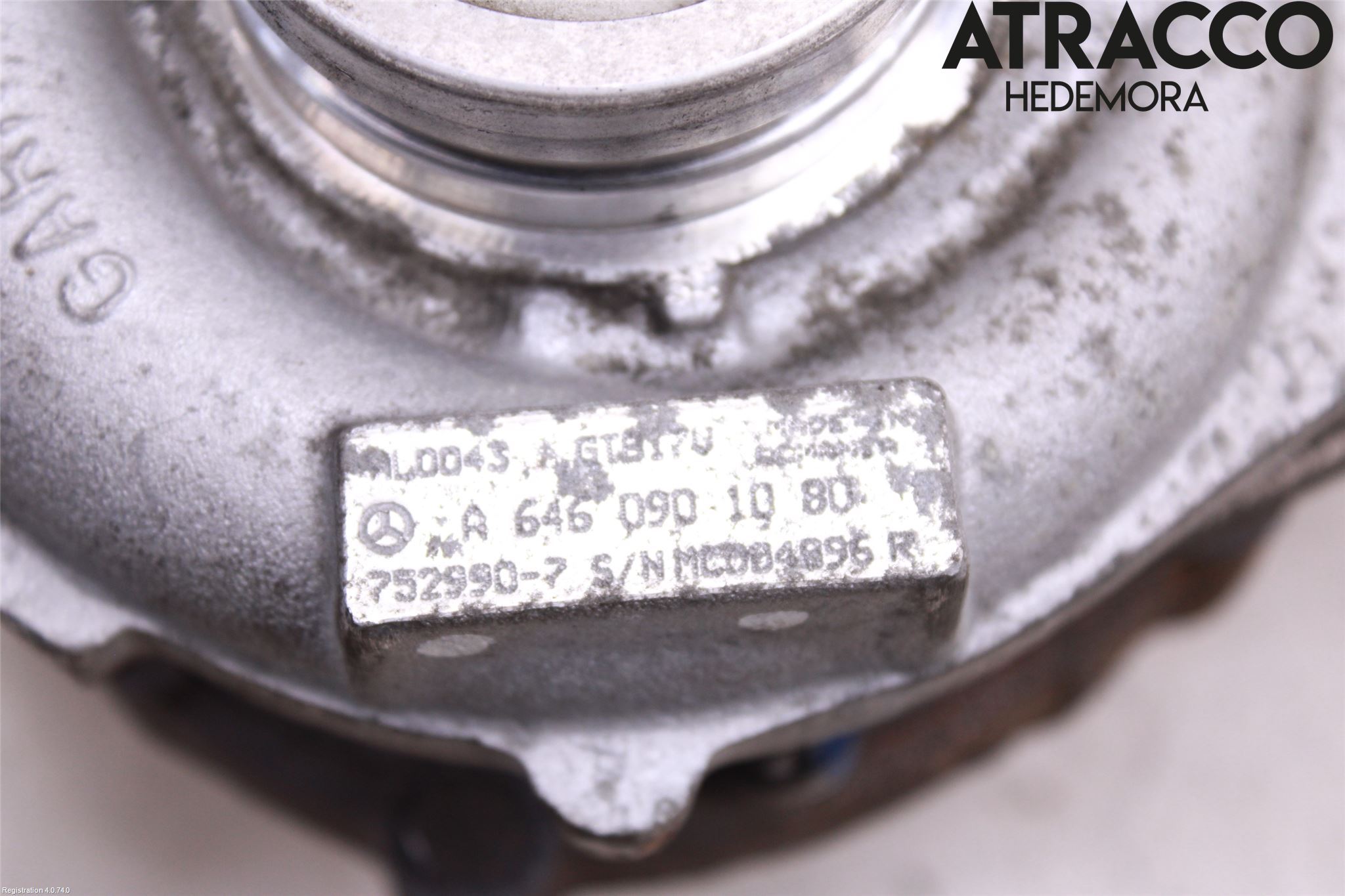 Mercedes-Benz MB C-KLASS (W204) 07-15 Turboaggregat