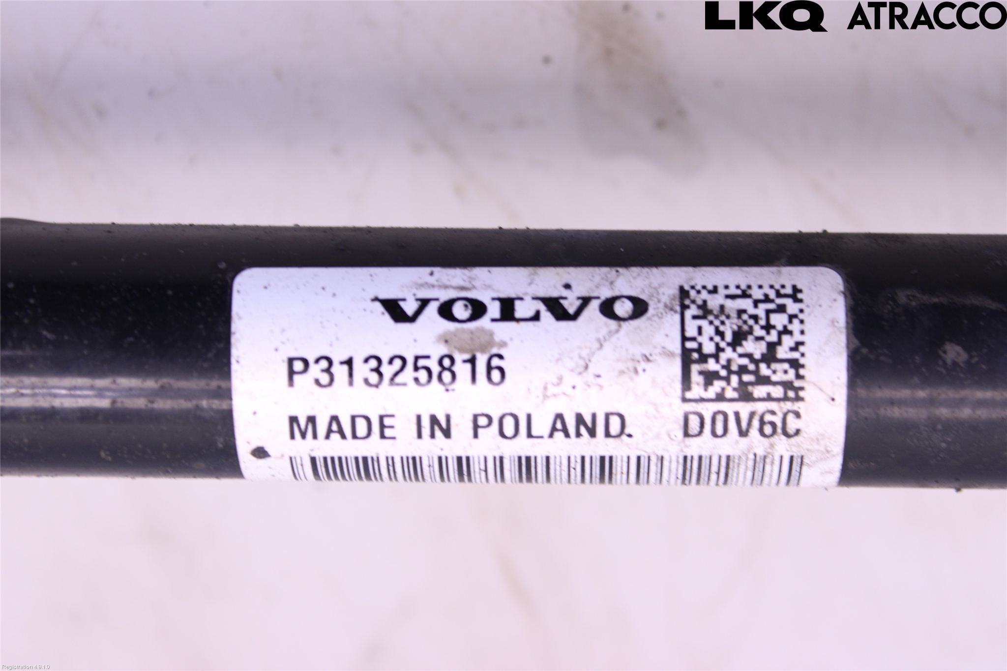 Volvo XC60 18- Drivaksel Bak Kompl Venstre